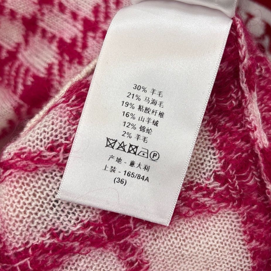 Dior Dior Plaid Mohair Blend Sweater Vest Size FR 36 Size XS / US 0-2 / IT 36-38 - 6 Thumbnail