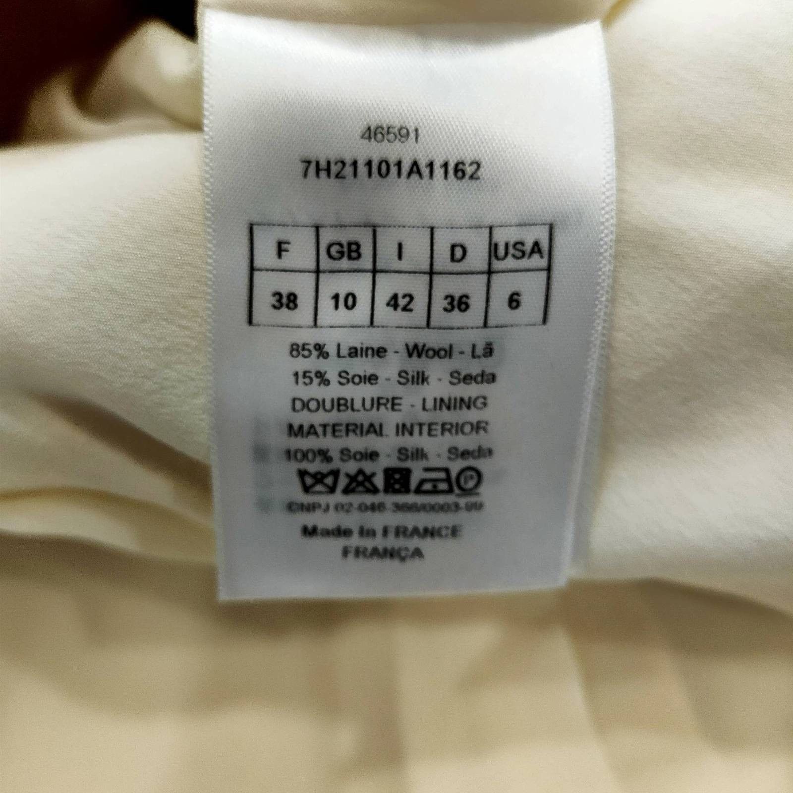 Dior Dior Hooded Double-Breasted Wool Vest Size 38 Size S / US 4 / IT 40 - 4 Thumbnail