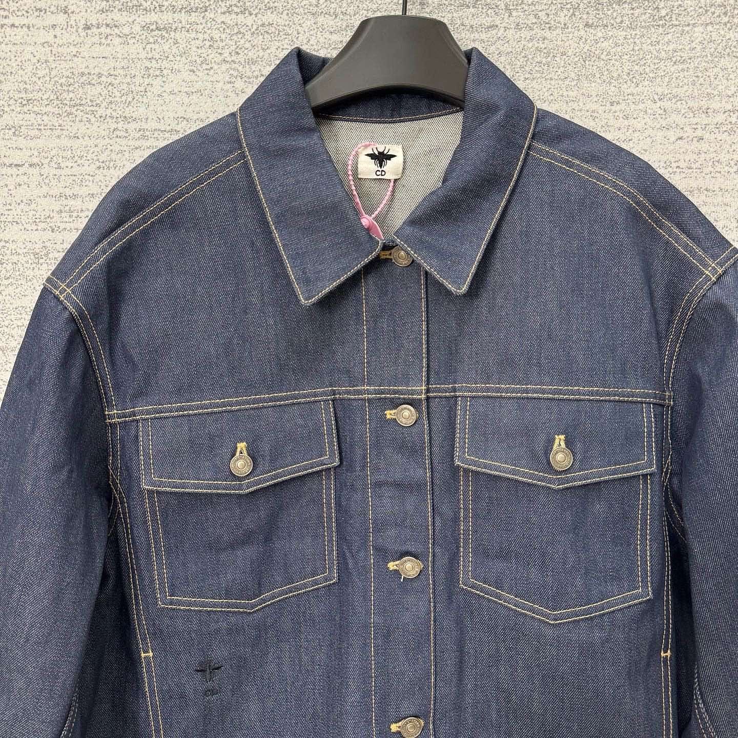 Dior Dior Bee Denim Jacket Size 40 Size M / US 6-8 / IT 42-44 - 6 Thumbnail