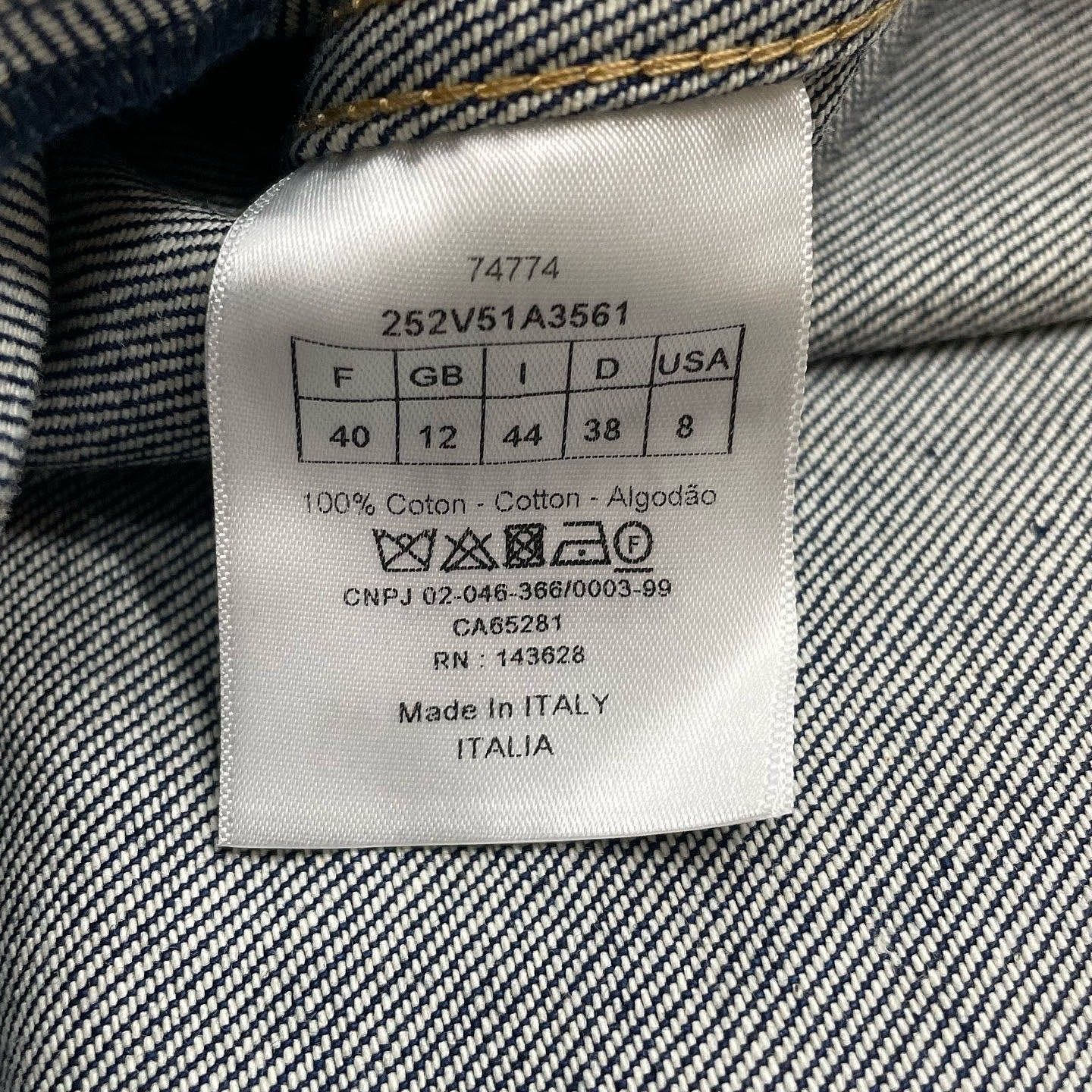 Dior Dior Bee Denim Jacket Size 40 Size M / US 6-8 / IT 42-44 - 4 Thumbnail