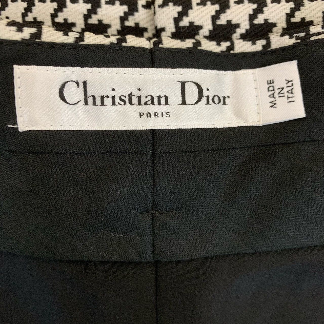 Dior Christian Dior Houndstooth Shorts Size 32 Size 24" / US 00 / IT 34 - 3 Thumbnail