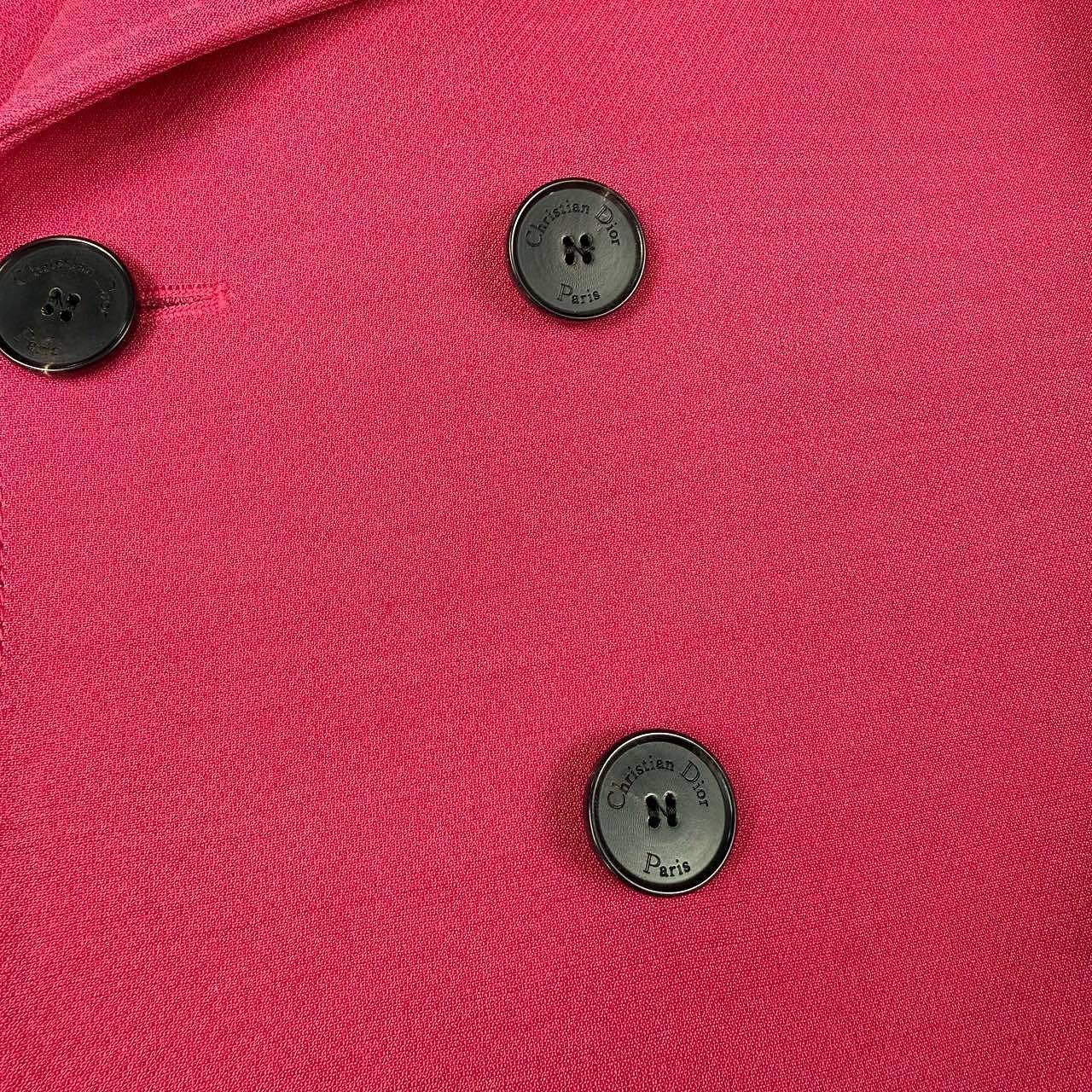 Dior Christian Dior Pink Wool Blend Blazer Size 38 Size S / US 4 / IT 40 - 7 Thumbnail