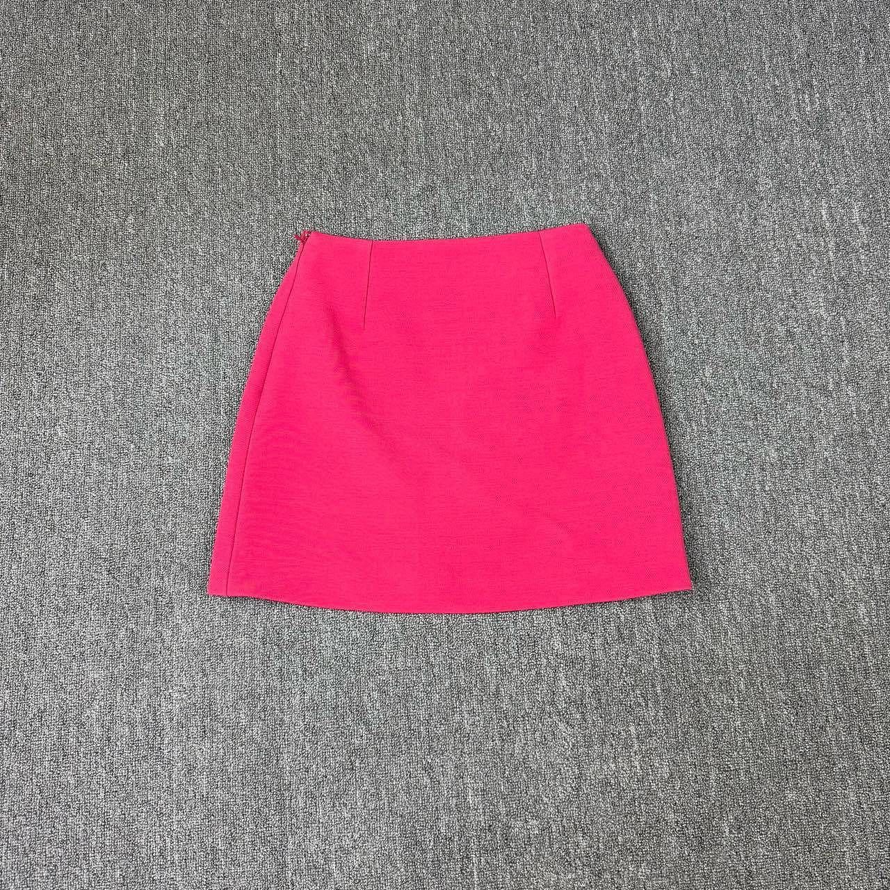 Dior Christian Dior Pink Wool Blend Mini Skirt Size FR 36 Size 26" / US 2 / IT 38 - 2 Thumbnail