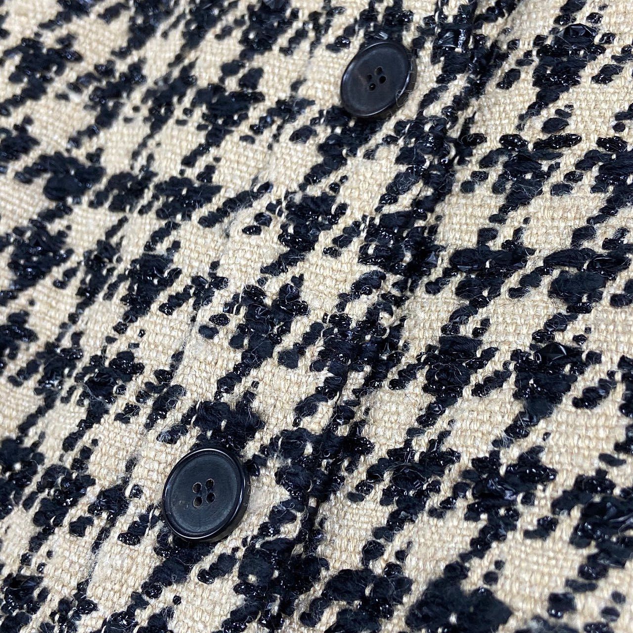 Dior Christian Dior Houndstooth Silk Blend Mini Dress Size 38 Size S / US 4 / IT 40 - 7 Thumbnail