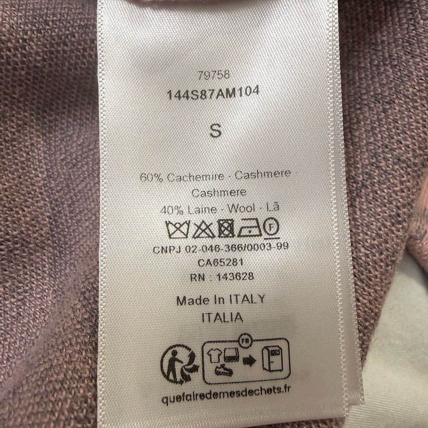 Dior Christian Dior Toile de Jouy Cashmere Hoodie Size S Size S / US 4 / IT 40 - 4 Thumbnail