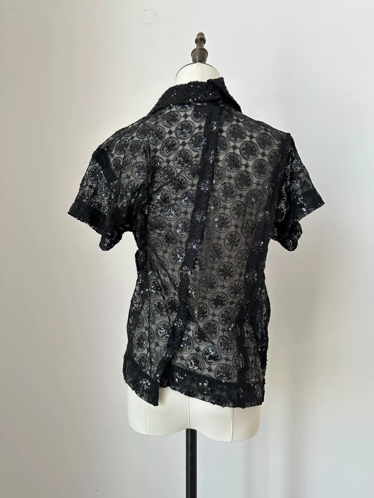 Comme des Garcons Comme des Garçons 2011 Tricot Sequin Top Size S / US 4 / IT 40 - 3 Thumbnail
