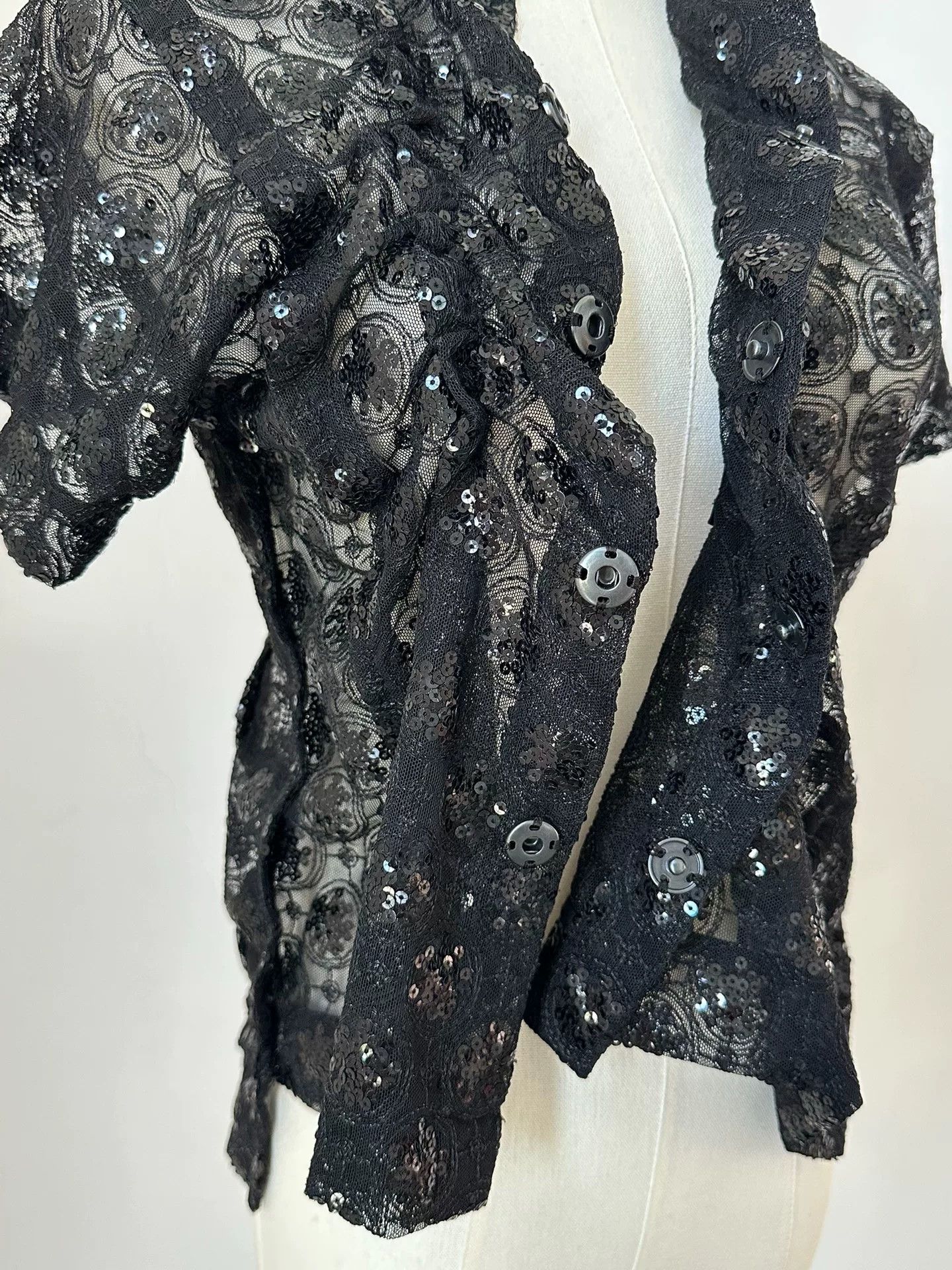 Comme des Garcons Comme des Garçons 2011 Tricot Sequin Top Size S / US 4 / IT 40 - 7 Thumbnail