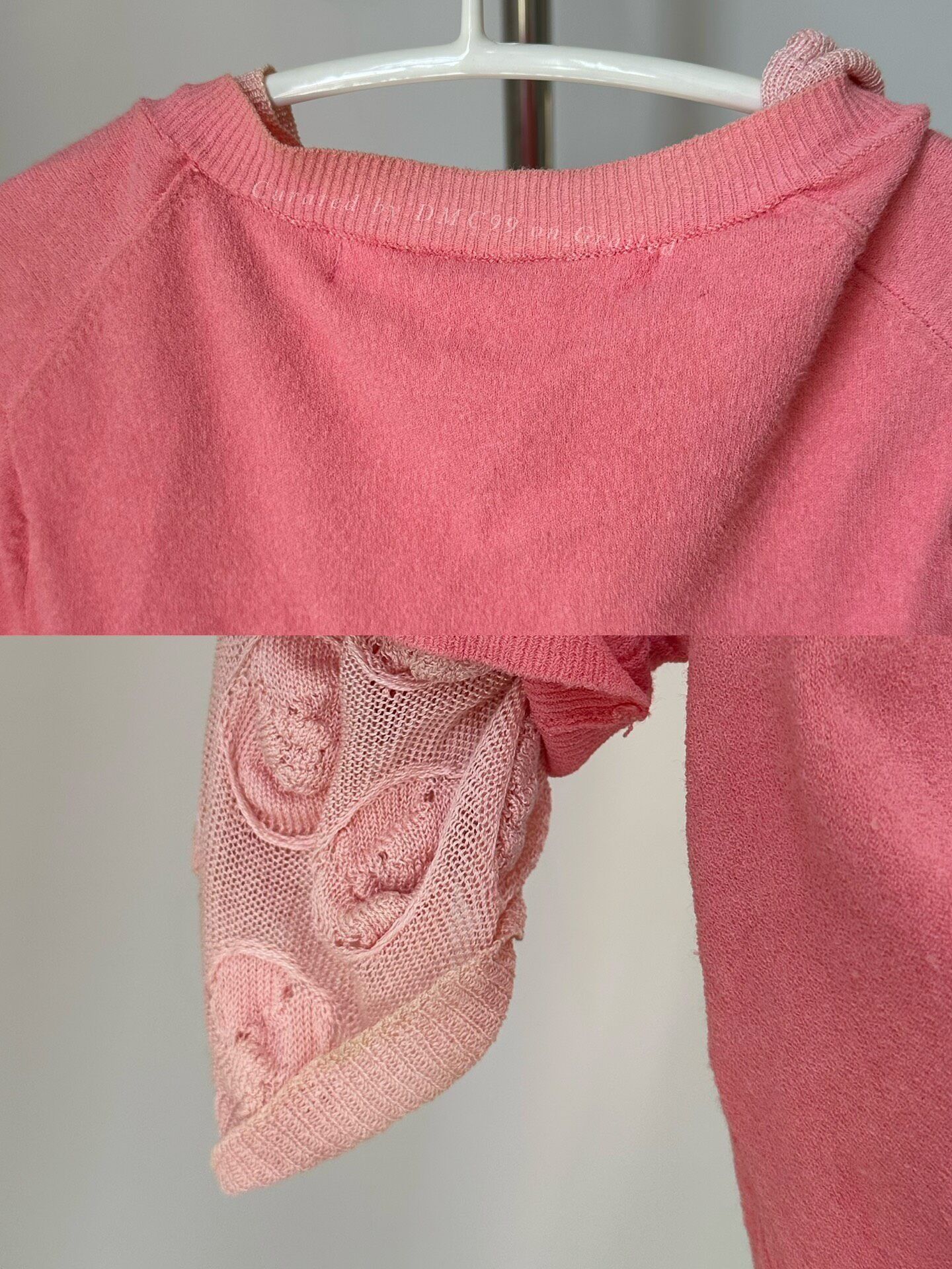 Rei Kawakubo Comme des Garçons 1996 Knit Cardigan Size XXS / US 00 / IT 34 - 8 Thumbnail