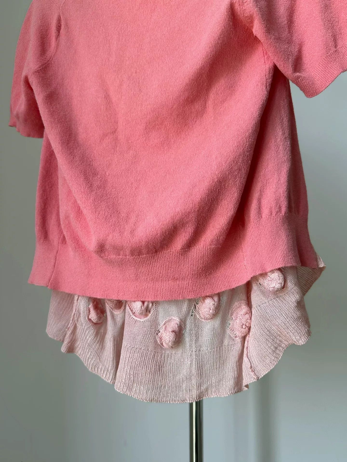 Rei Kawakubo Comme des Garçons 1996 Knit Cardigan Size XXS / US 00 / IT 34 - 5 Thumbnail