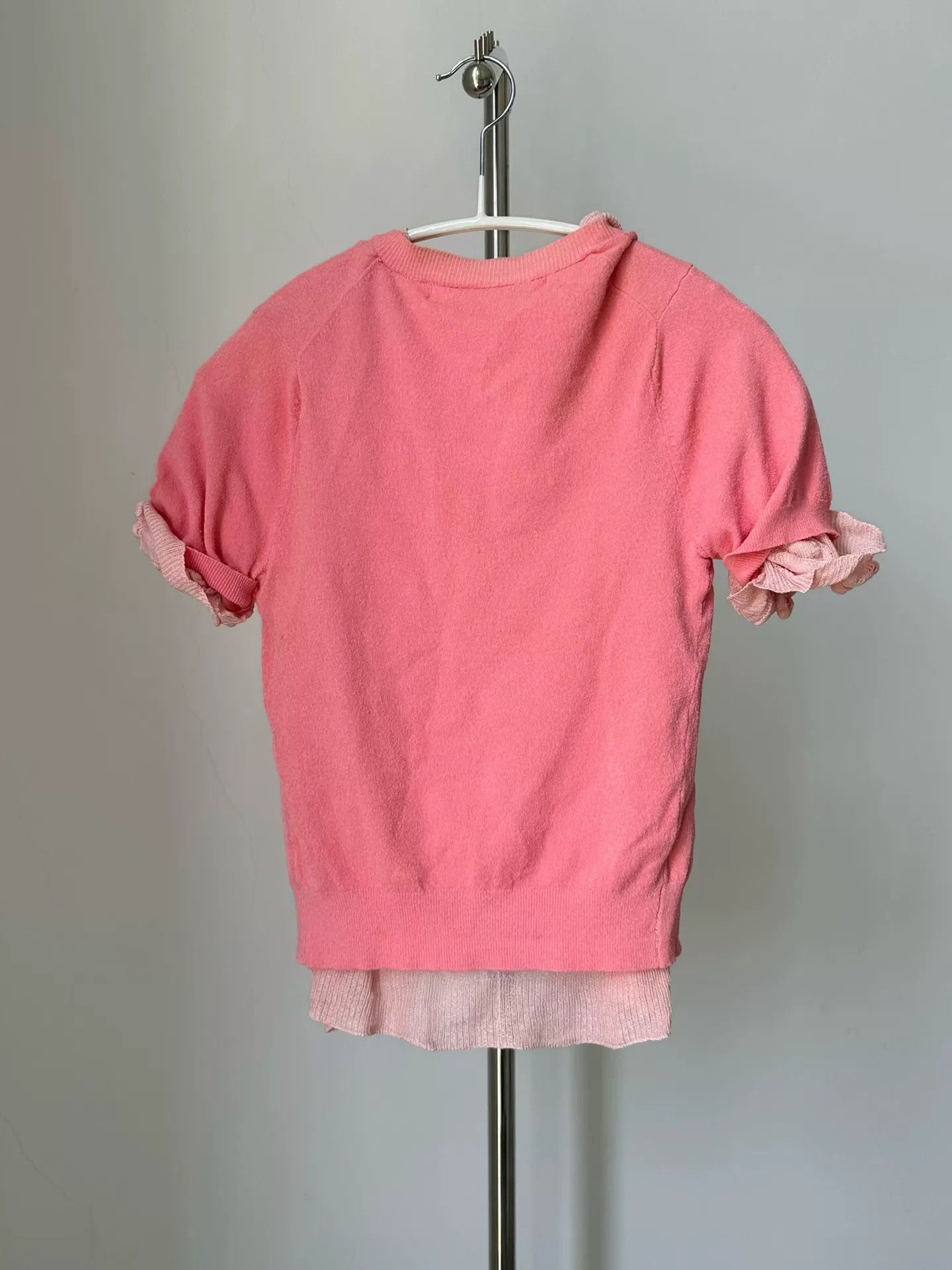 Rei Kawakubo Comme des Garçons 1996 Knit Cardigan Size XXS / US 00 / IT 34 - 4 Thumbnail