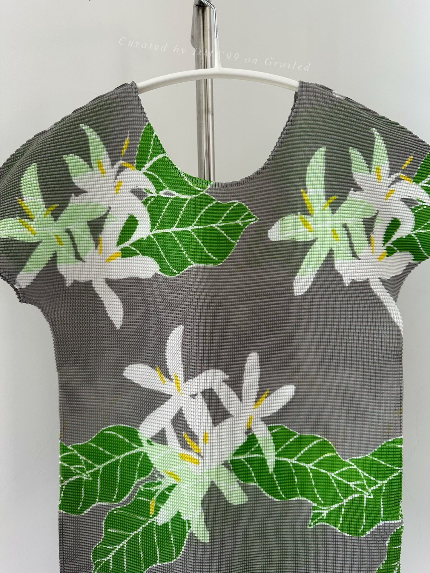 Pleats Please Issey Miyake Issey Miyake ME Line Floral Pleated Top Size XS / US 0-2 / IT 36-38 - 4 Thumbnail