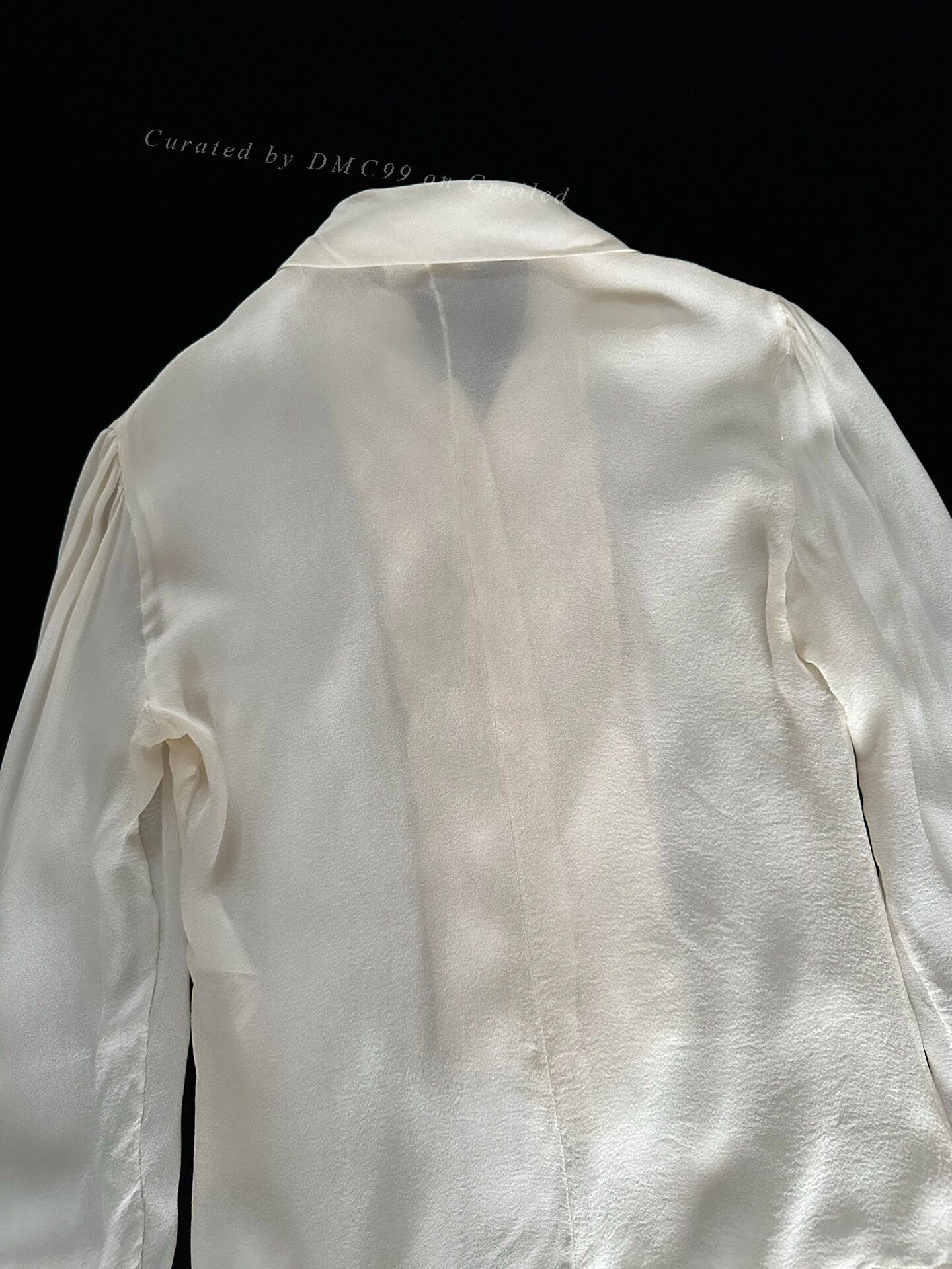 Valentino Valentino Vintage Silk Ruffle Shirt Size XS / US 0-2 / IT 36-38 - 7 Thumbnail