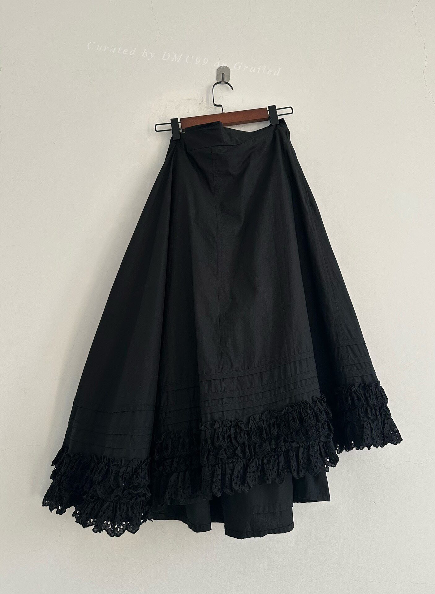 Junya Watanabe Junya Watanabe AD2001 Asymmetric Skirt Size 33" - 3 Thumbnail