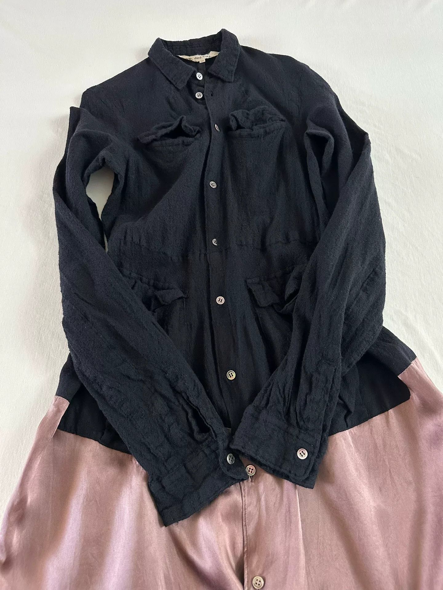 Rei Kawakubo Comme des Garçons 1994 Shirt Dress Size M / US 6-8 / IT 42-44 - 6 Thumbnail