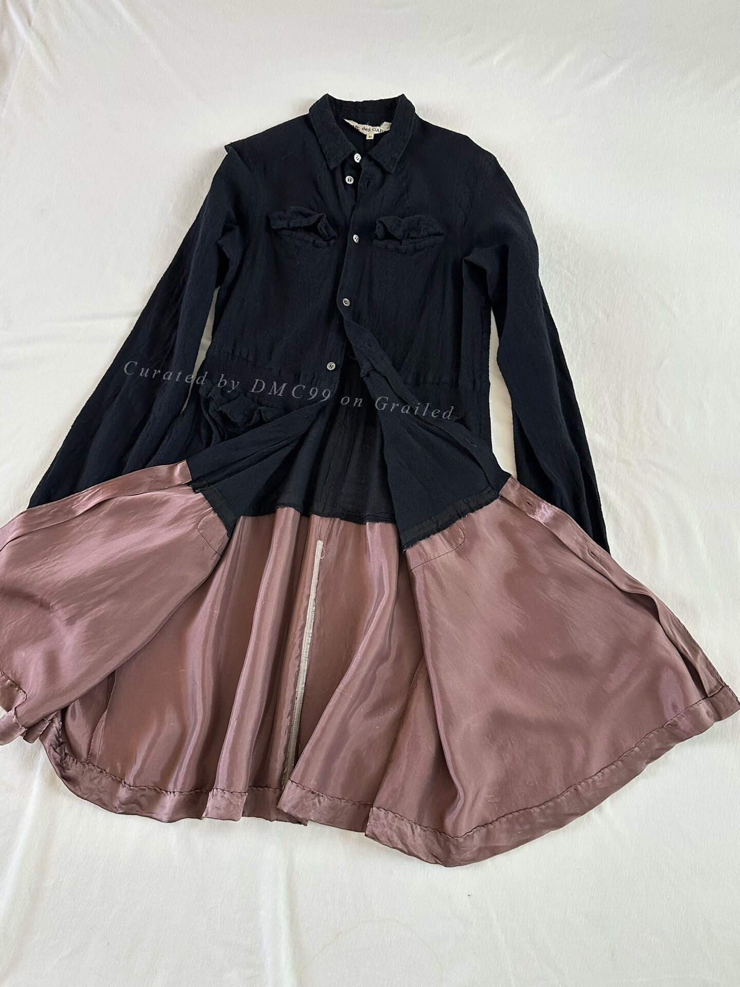Rei Kawakubo Comme des Garçons 1994 Shirt Dress Size M / US 6-8 / IT 42-44 - 7 Thumbnail
