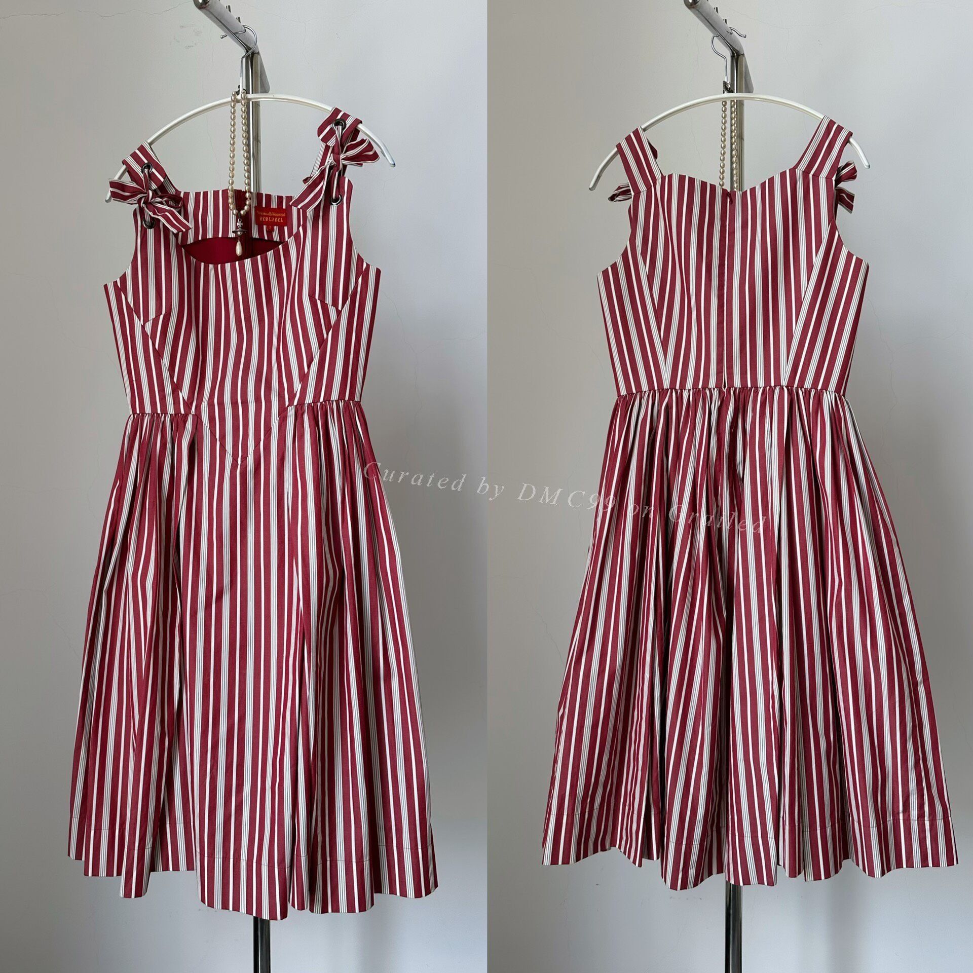 Vivienne Westwood Vivienne Westwood Red Label Striped Mid Dress Size M / US 6-8 / IT 42-44 - 6 Thumbnail