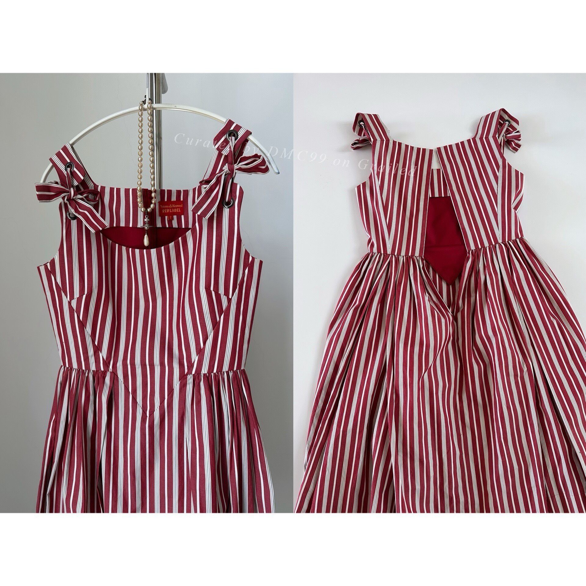 Vivienne Westwood Vivienne Westwood Red Label Striped Mid Dress Size M / US 6-8 / IT 42-44 - 9 Thumbnail