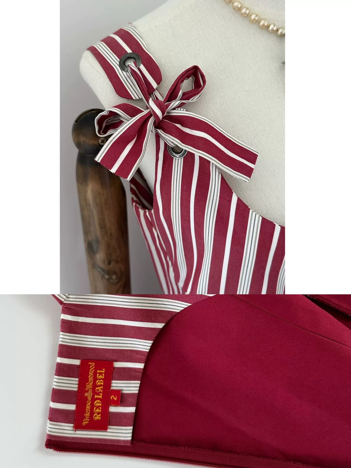 Vivienne Westwood Vivienne Westwood Red Label Striped Mid Dress Size M / US 6-8 / IT 42-44 - 8 Thumbnail