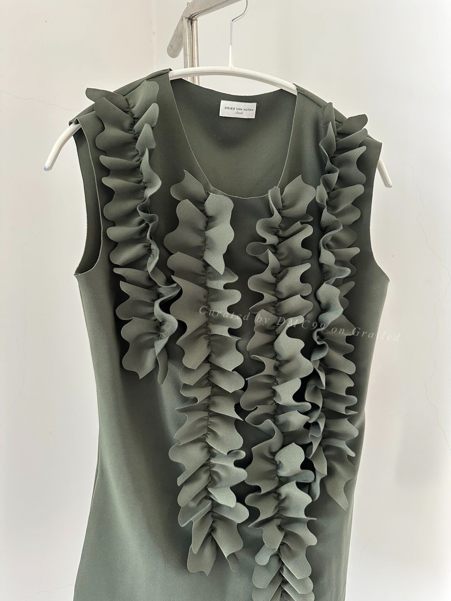 Dries Van Noten Dries Van Noten 24SS 3D Ruffled Sleeveless Tank Size S / US 4 / IT 40 - 2 Thumbnail