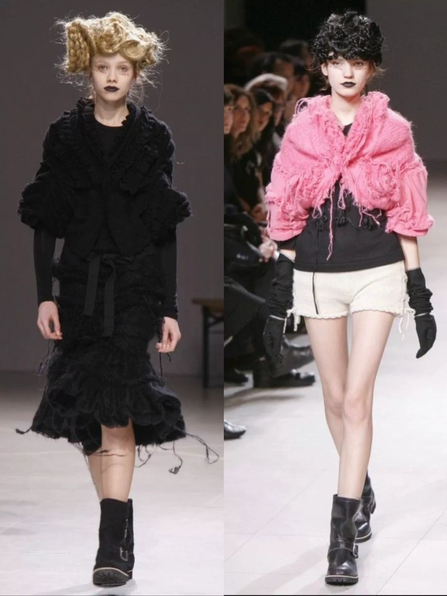 Comme des Garcons Comme des Garçons 2008 TAO Pleated Cape Coat Size S / US 4 / IT 40 - 2 Thumbnail