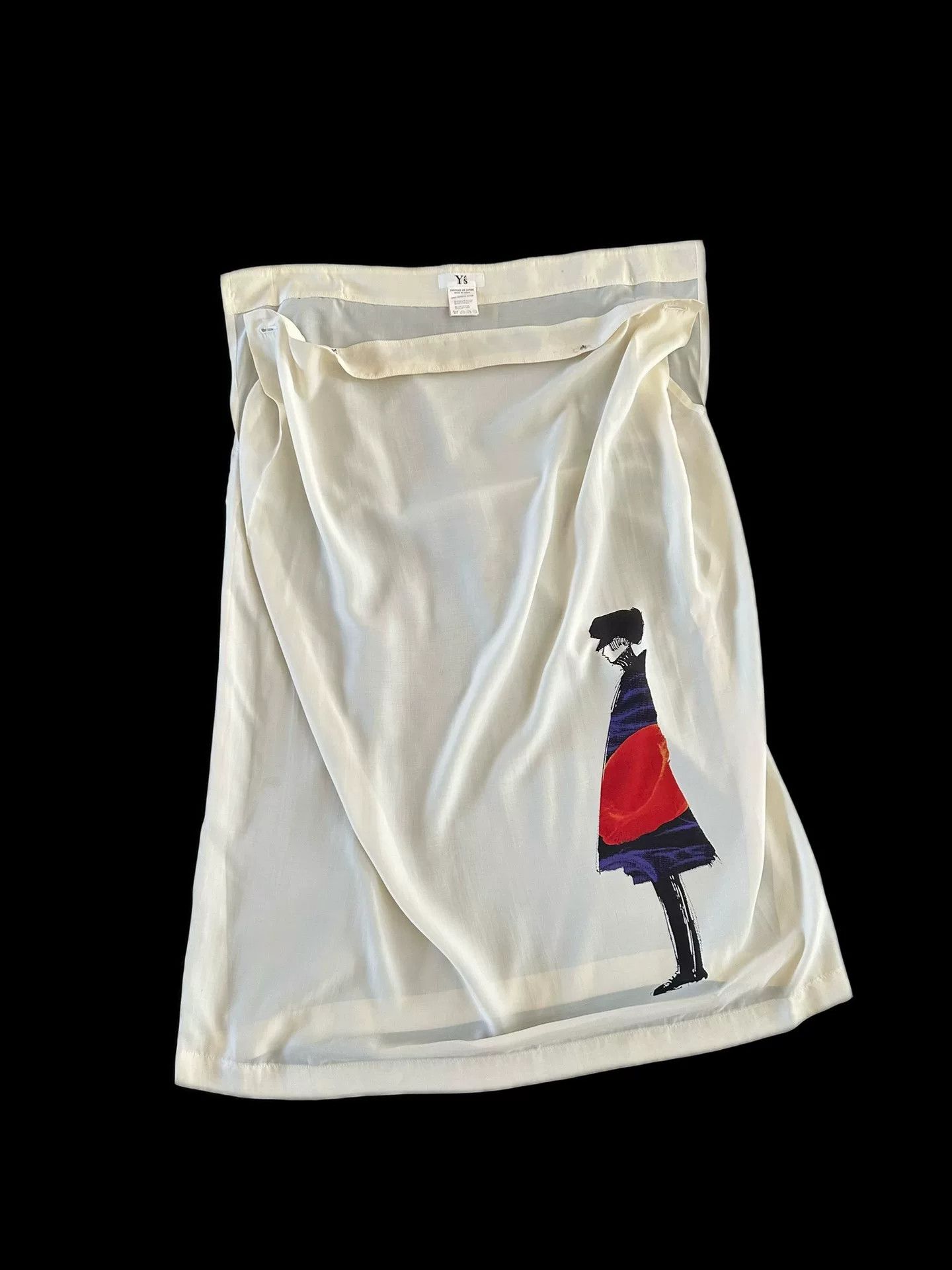 Yohji Yamamoto Yohji Yamamoto Y's 1990s Skirt Size 40" / US 18 - 8 Thumbnail