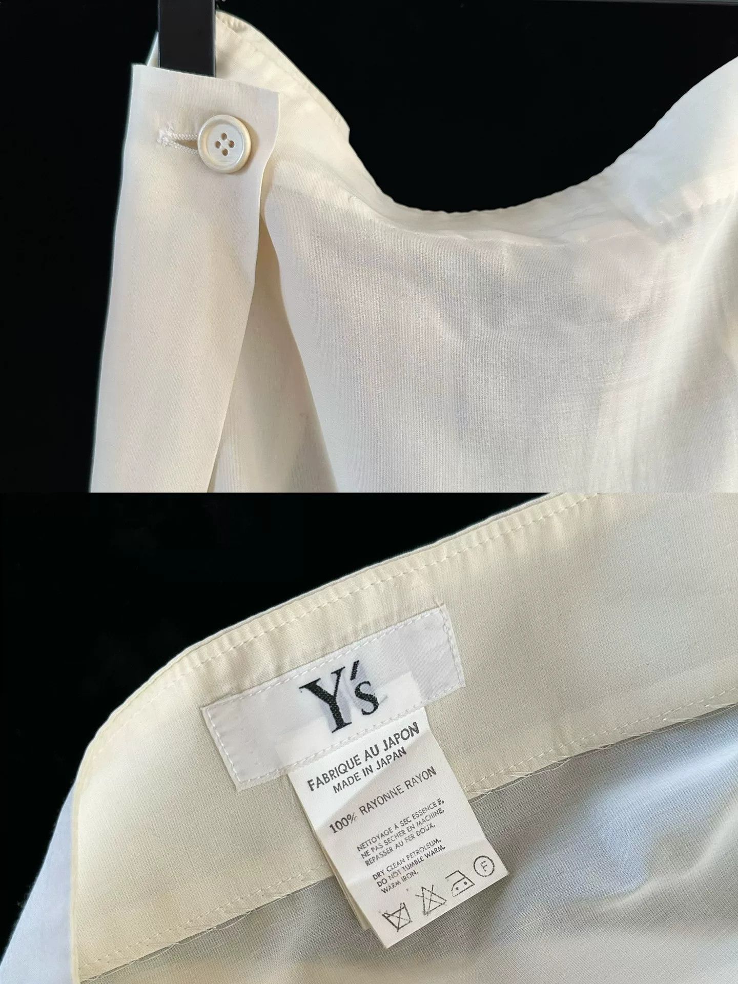 Yohji Yamamoto Yohji Yamamoto Y's 1990s Skirt Size 40" / US 18 - 6 Thumbnail
