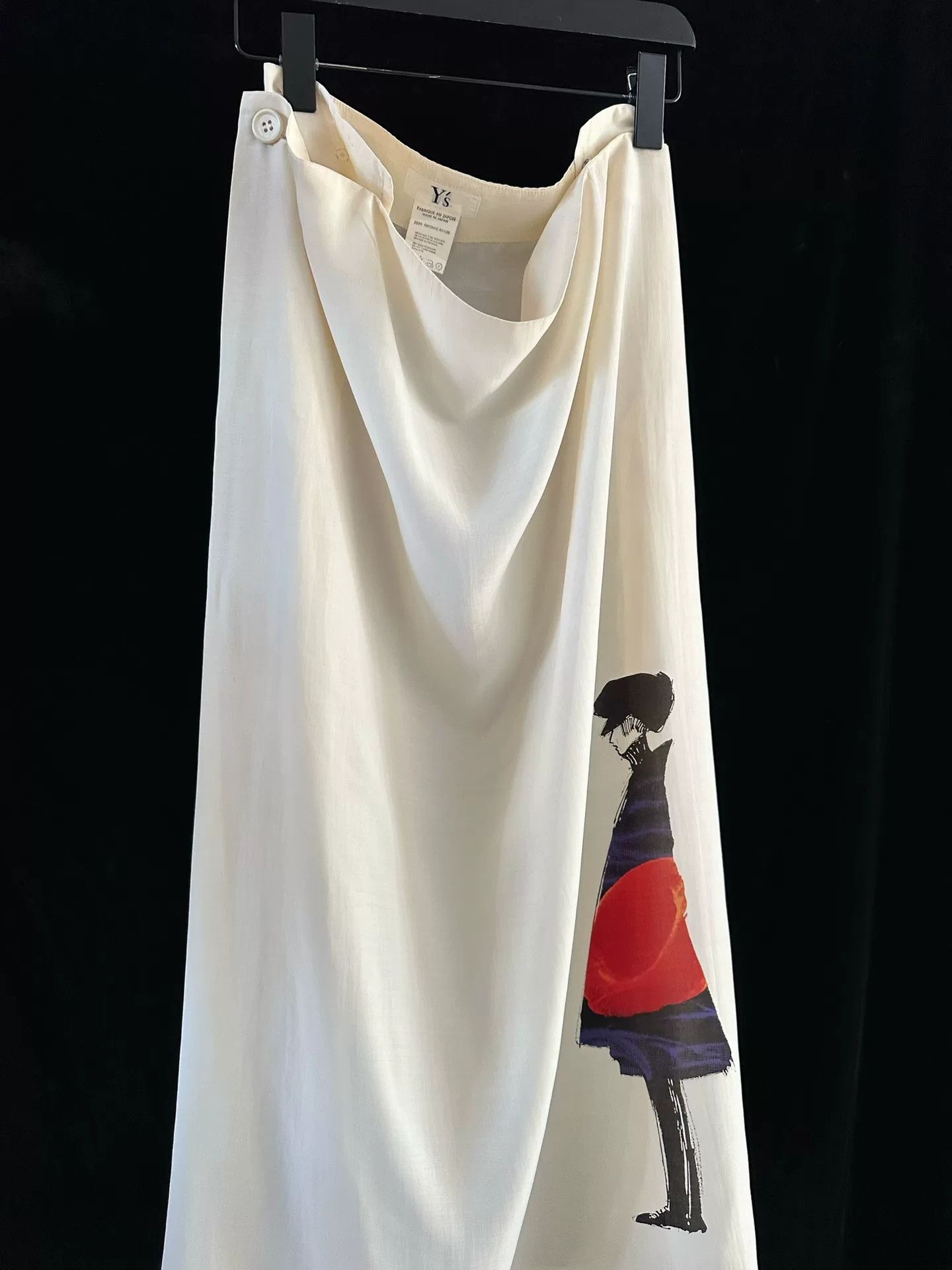 Yohji Yamamoto Yohji Yamamoto Y's 1990s Skirt Size 40" / US 18 - 2 Thumbnail