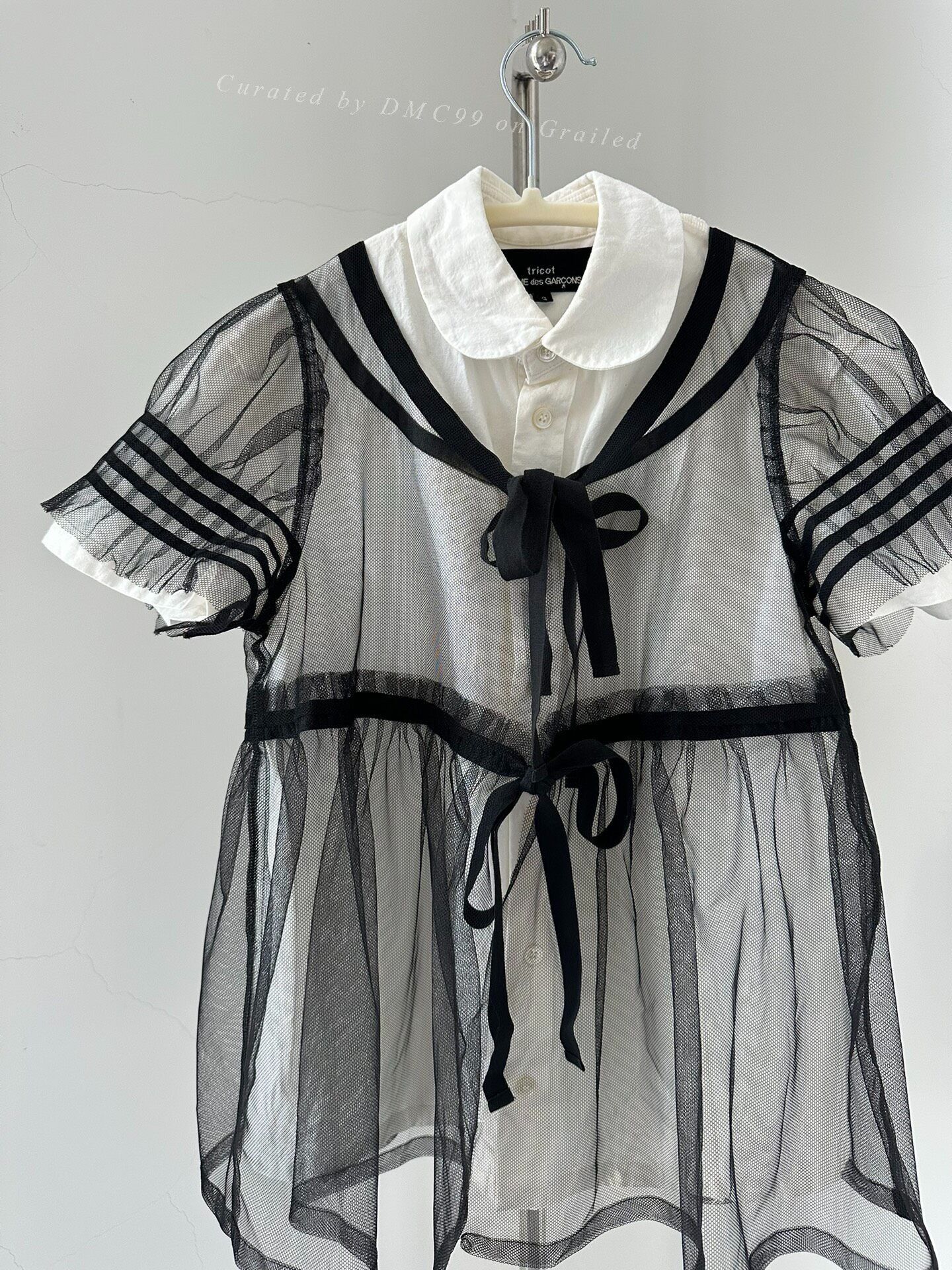 Comme des Garcons Comme des Garçons Tricot 2006 Short Sleeve Shirt Size S / US 4 / IT 40 - 3 Thumbnail