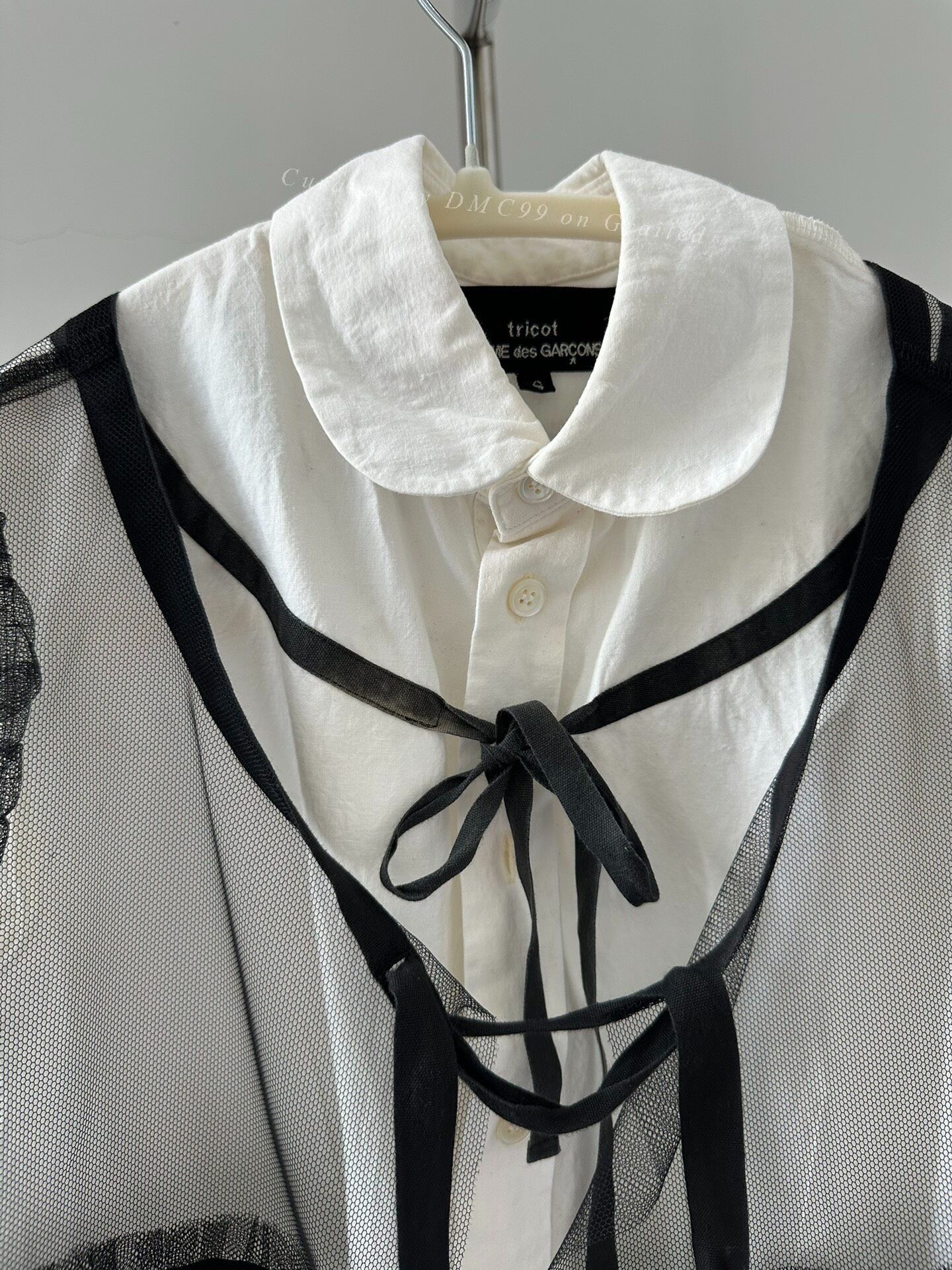 Comme des Garcons Comme des Garçons Tricot 2006 Short Sleeve Shirt Size S / US 4 / IT 40 - 8 Thumbnail