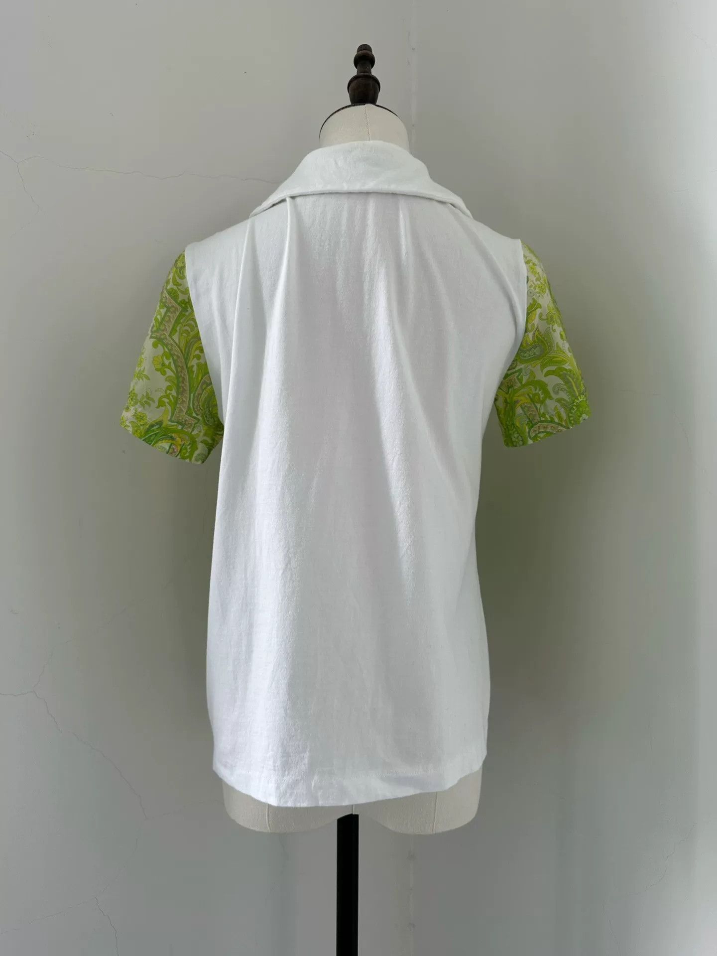 Rei Kawakubo Comme des Garçons 2015 Tricot Short-Sleeve Shirt Size S / US 4 / IT 40 - 8 Thumbnail