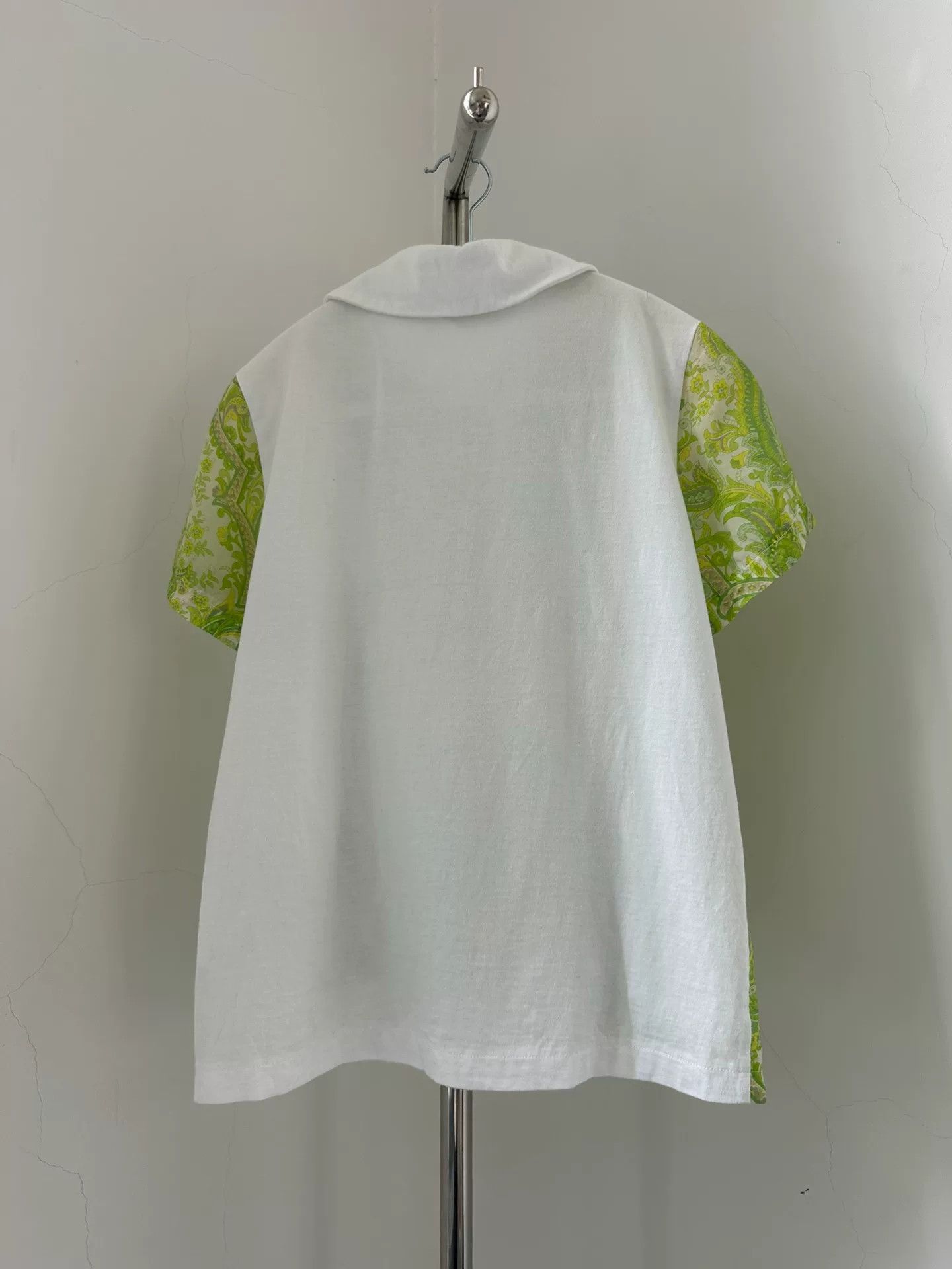 Rei Kawakubo Comme des Garçons 2015 Tricot Short-Sleeve Shirt Size S / US 4 / IT 40 - 4 Thumbnail