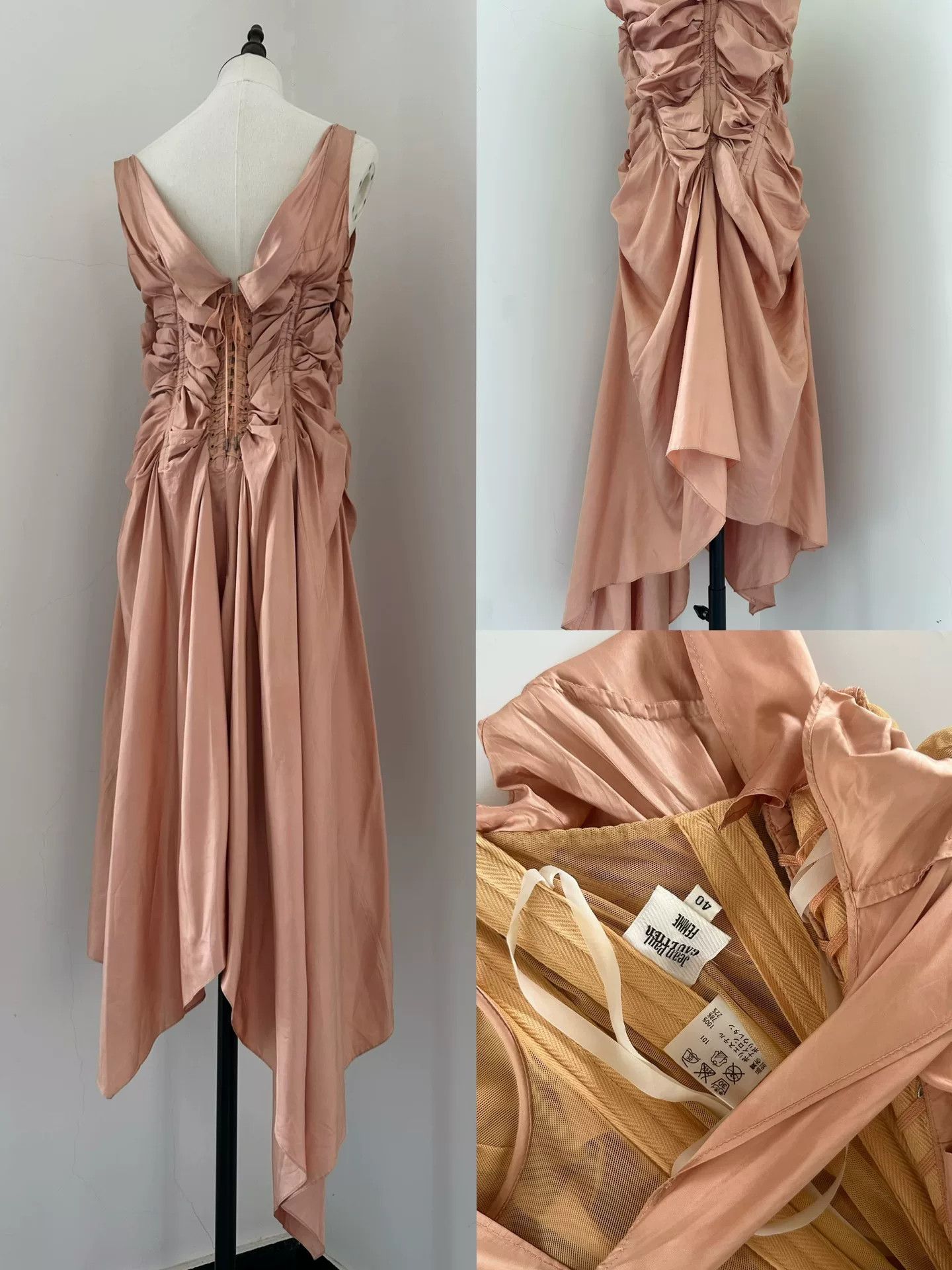 Jean Paul Gaultier Jean Paul Gaultier 2004 Runway Dress Size S / US 4 / IT 40 - 9 Thumbnail