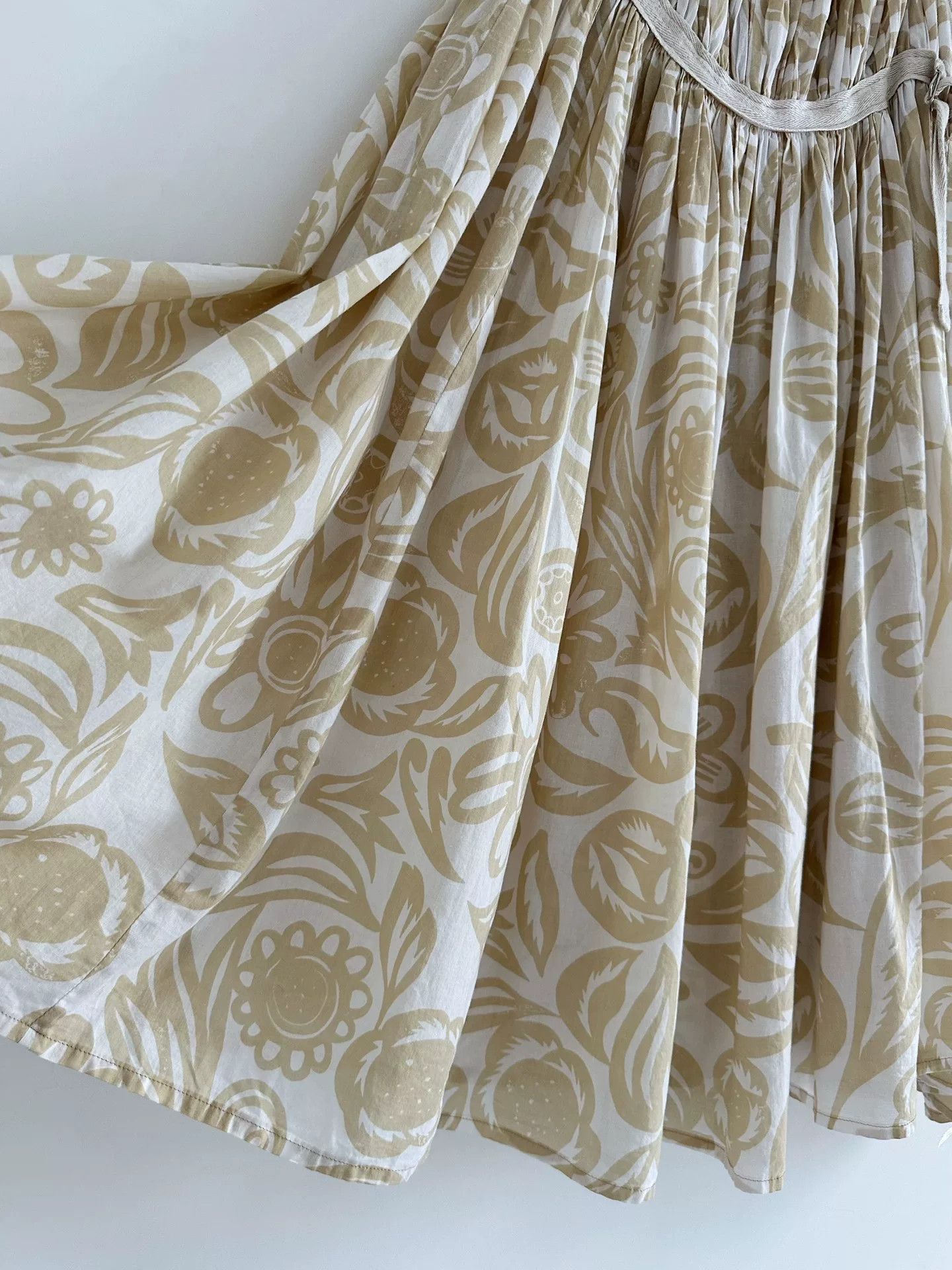 Yohji Yamamoto Yohji Yamamoto Y's Printed Skirt Size 22" - 5 Thumbnail