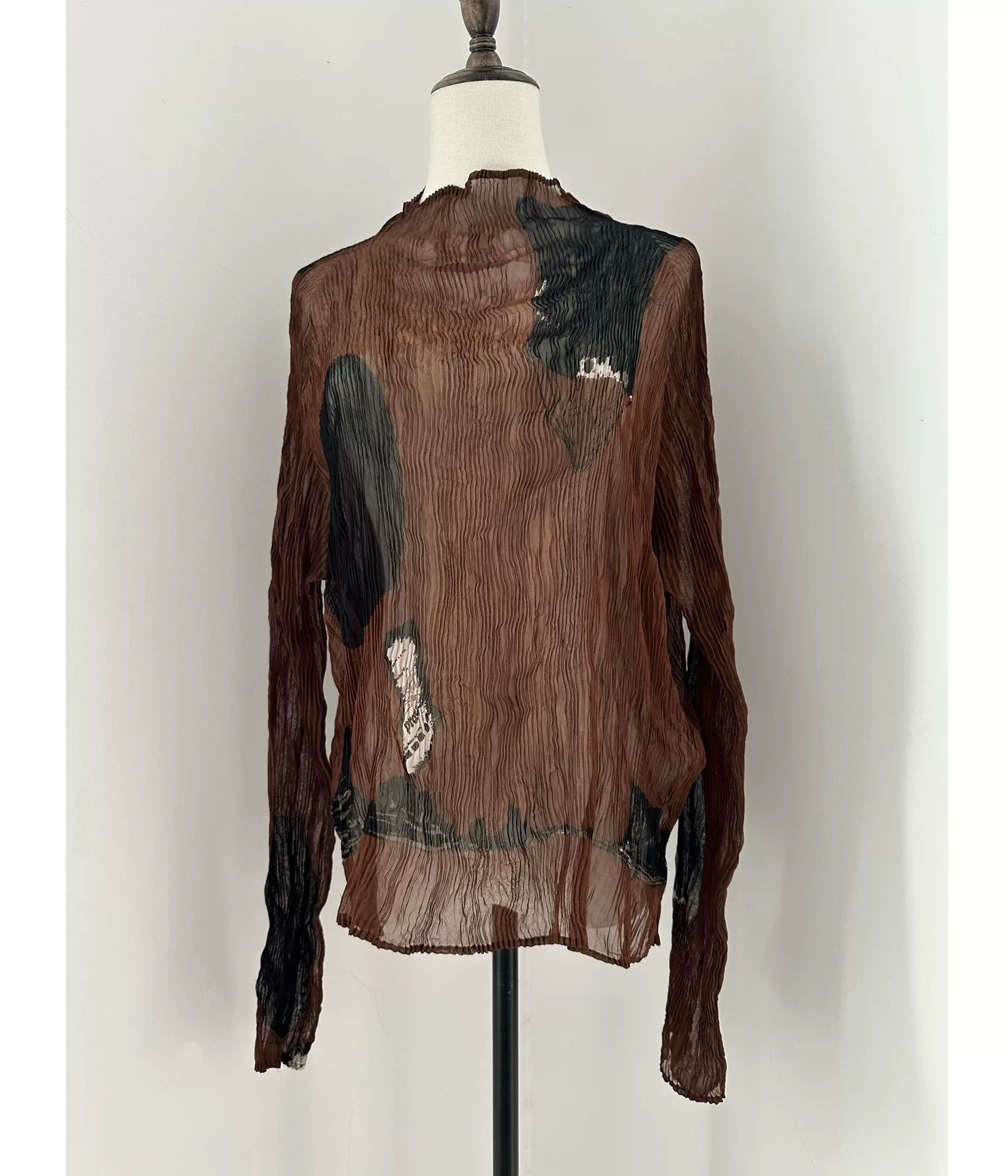 Issey Miyake Issey Miyake 1997 Mainline Wicker Pleats Top Size L / US 10 / IT 46 - 4 Thumbnail