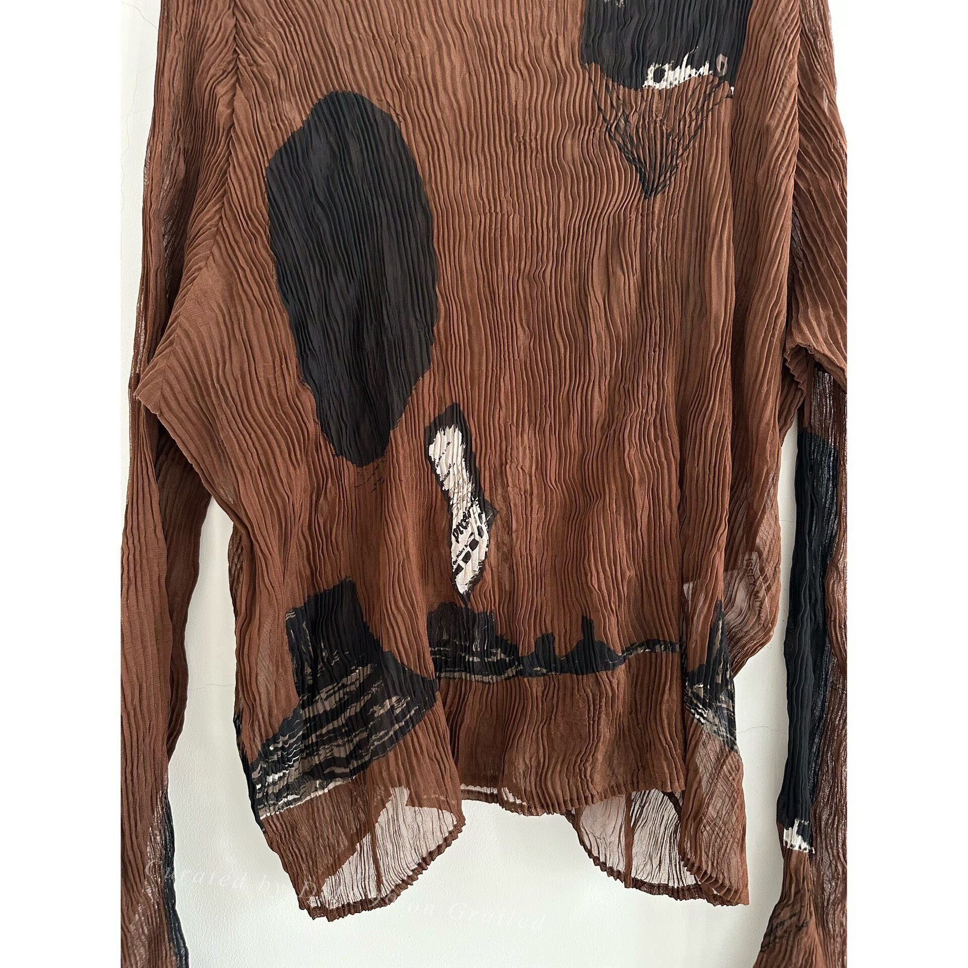 Issey Miyake Issey Miyake 1997 Mainline Wicker Pleats Top Size L / US 10 / IT 46 - 3 Thumbnail