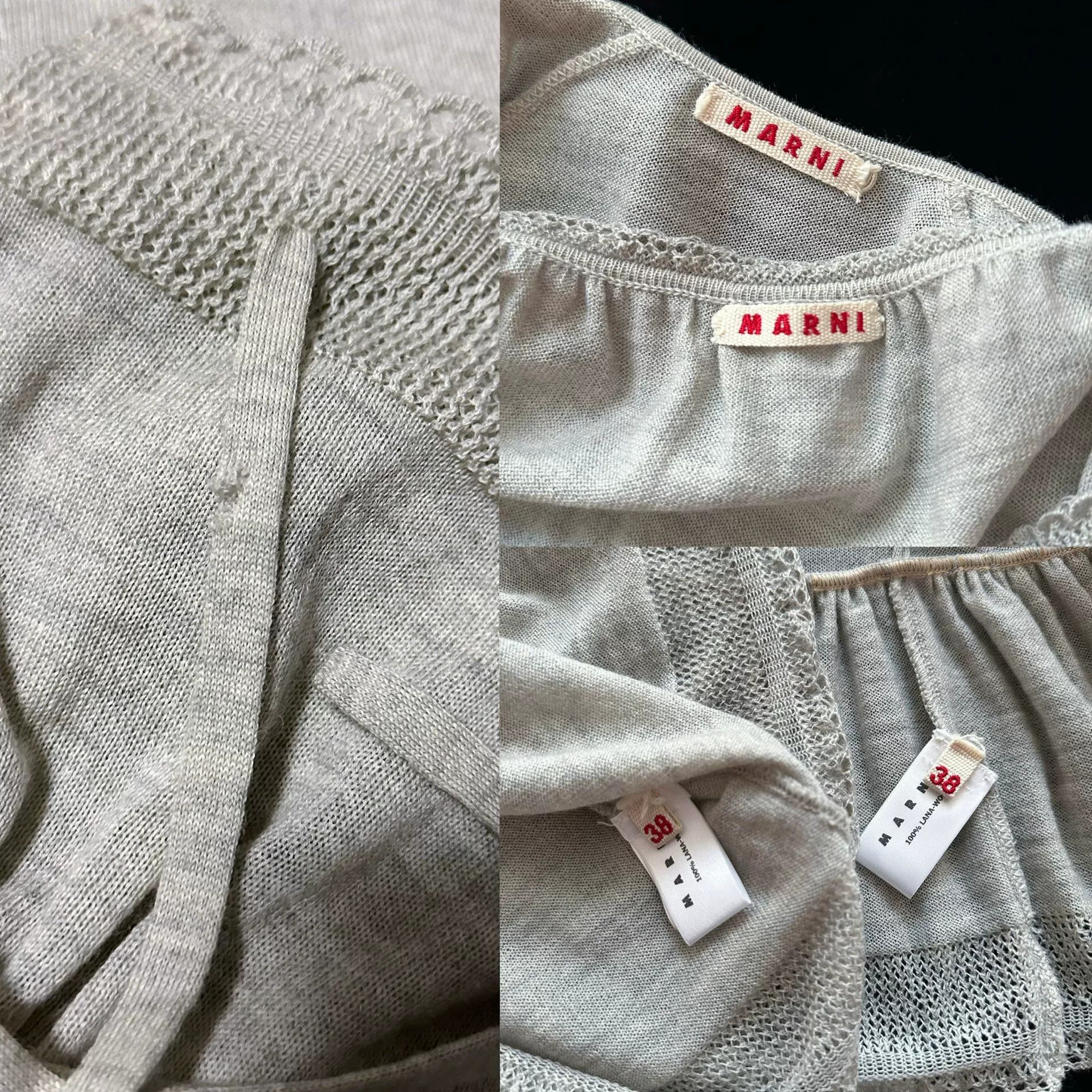 Marni Marni 2000s Vintage Camisole & Cardigan Set Size S / US 4 / IT 40 - 8 Thumbnail