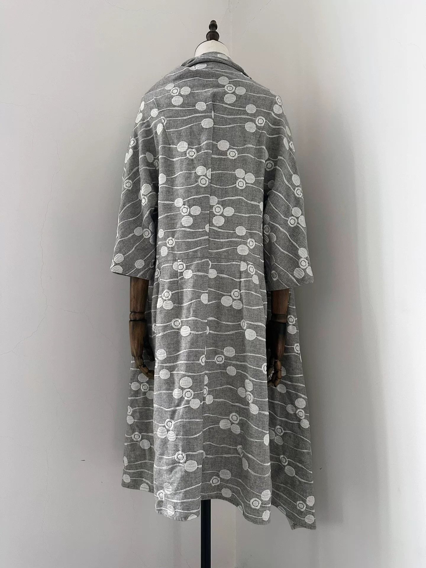 Rei Kawakubo Comme des Garçons 1999 Wool Cardigan Size S / US 4 / IT 40 - 4 Thumbnail