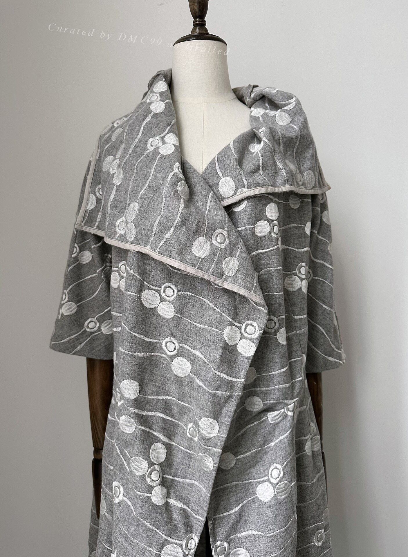 Rei Kawakubo Comme des Garçons 1999 Wool Cardigan Size S / US 4 / IT 40 - 3 Thumbnail