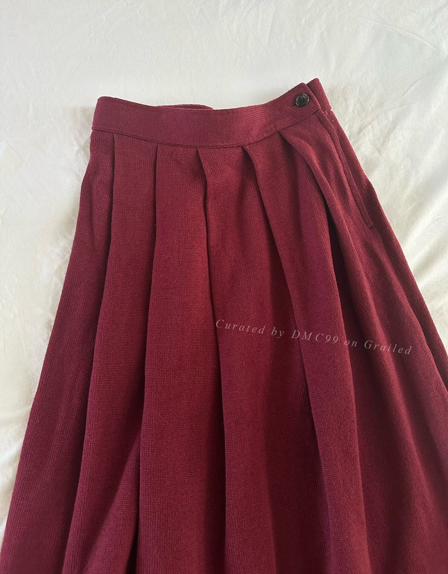 Comme des Garcons Comme des Garçons 1996 Tricot Skirt Size 34" / US 12 / IT 48 - 2 Thumbnail