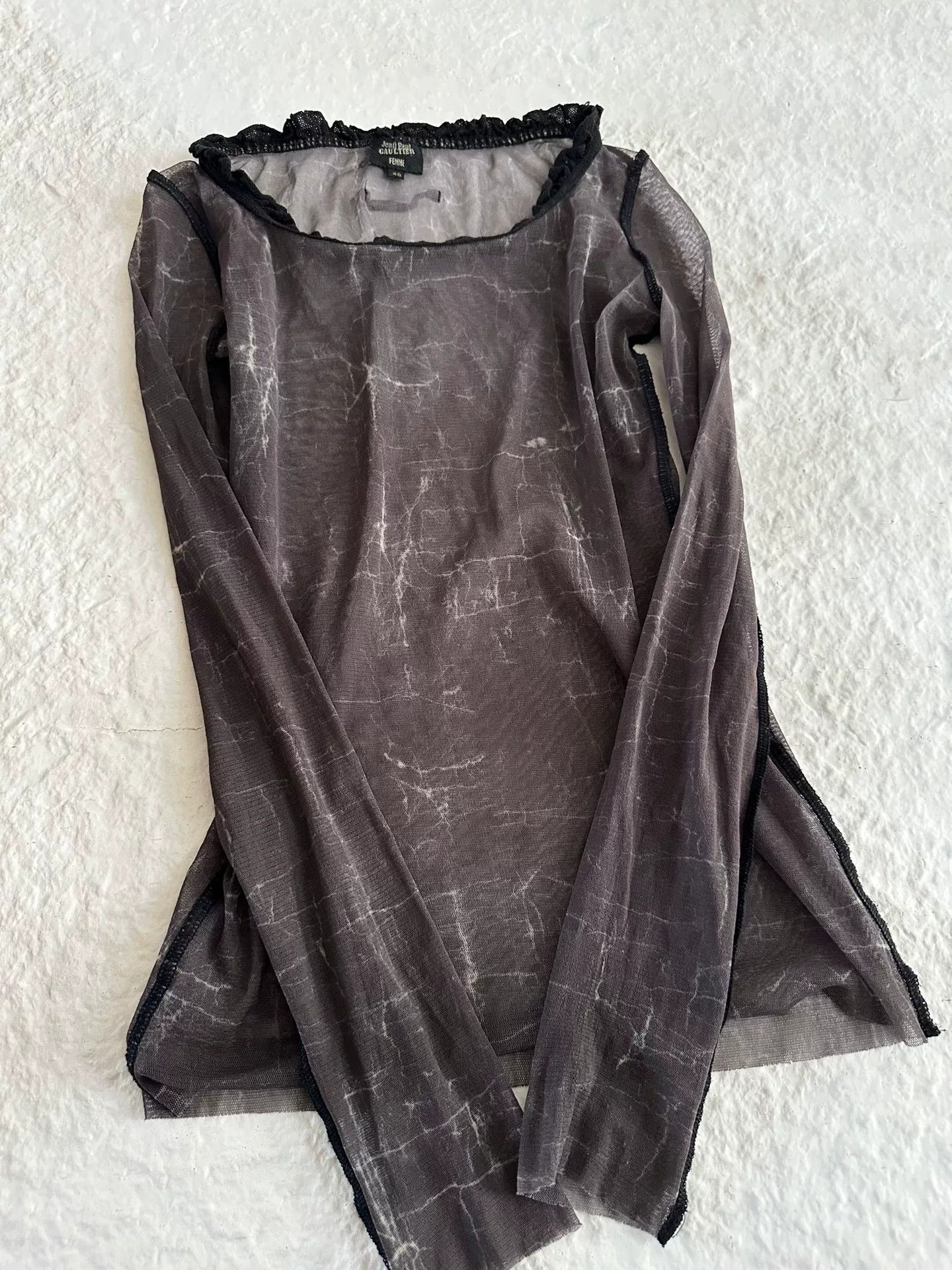 Jean Paul Gaultier Jean Paul Gaultier Vintage Mesh Top Size S / US 4 / IT 40 - 6 Thumbnail