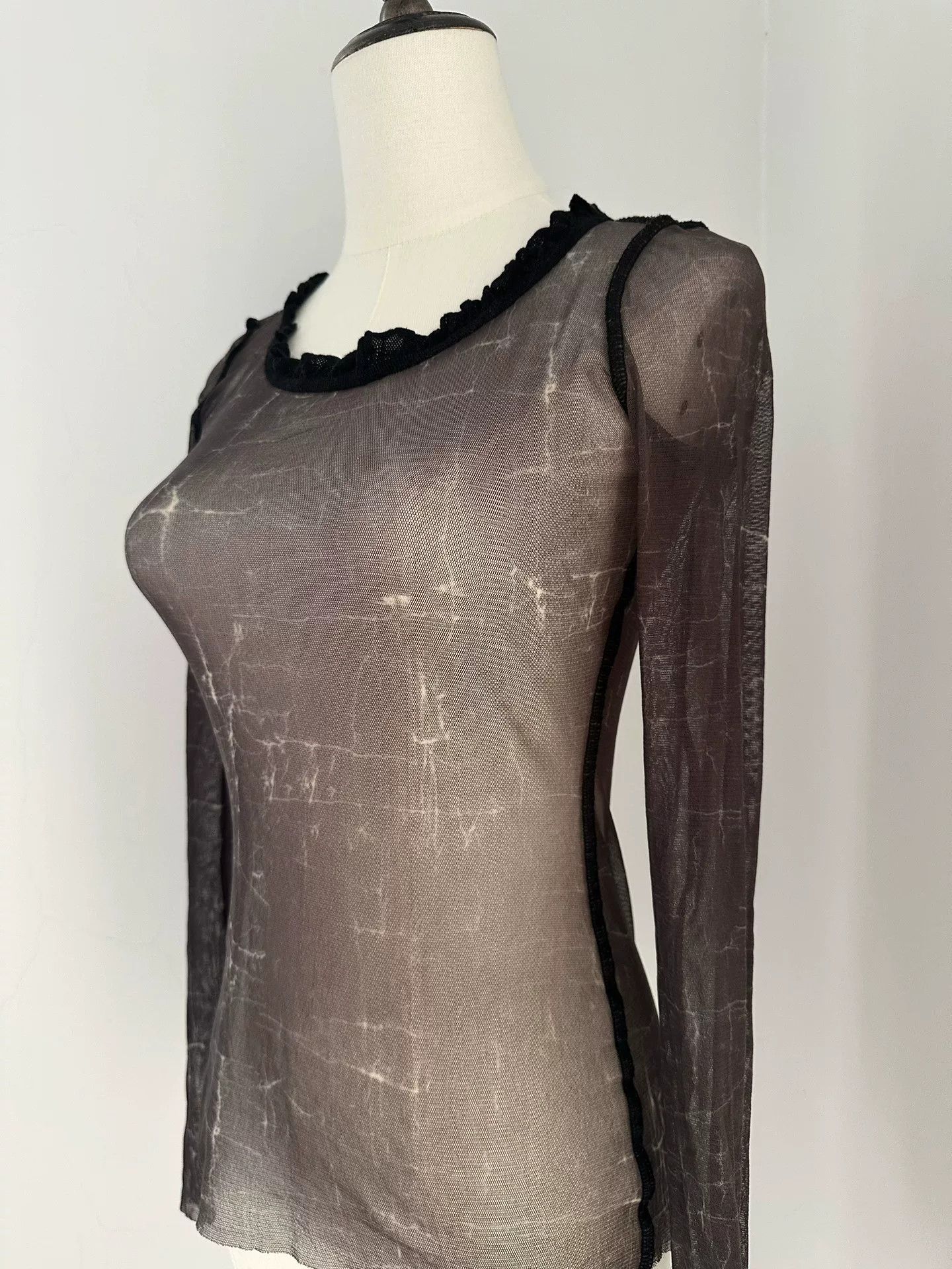 Jean Paul Gaultier Jean Paul Gaultier Vintage Mesh Top Size S / US 4 / IT 40 - 5 Thumbnail