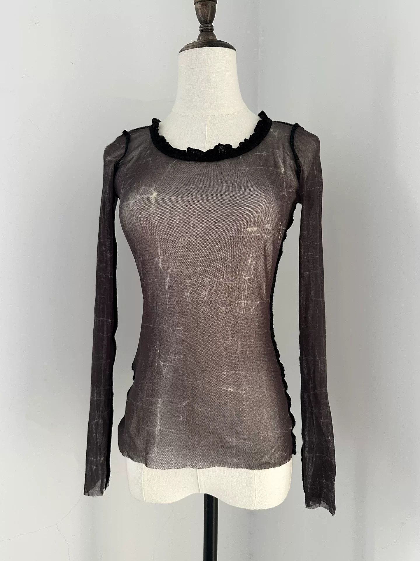 Jean Paul Gaultier Jean Paul Gaultier Vintage Mesh Top Size S / US 4 / IT 40 - 2 Thumbnail