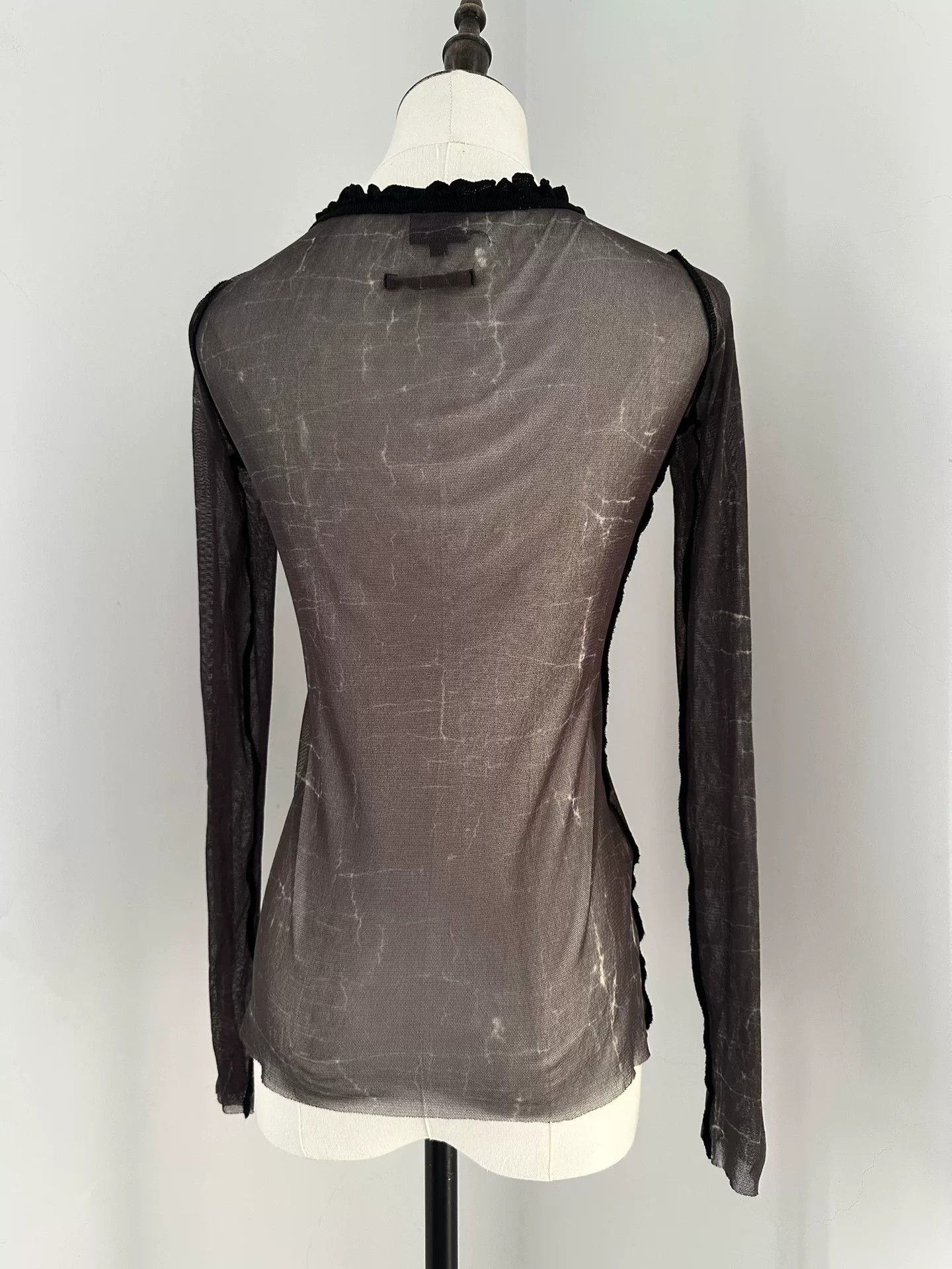 Jean Paul Gaultier Jean Paul Gaultier Vintage Mesh Top Size S / US 4 / IT 40 - 3 Thumbnail