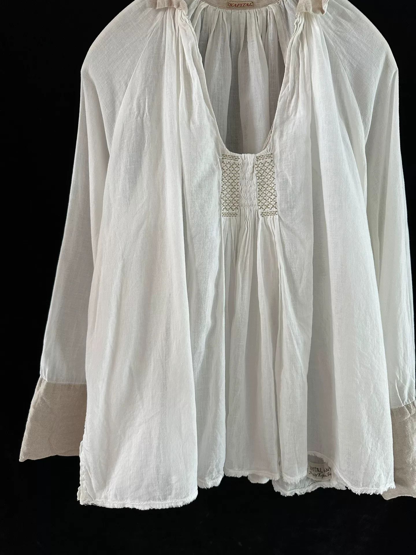Kapital Kapital Vintage Loose Wide-Sleeve Shirt Size S / US 4 / IT 40 - 9 Thumbnail