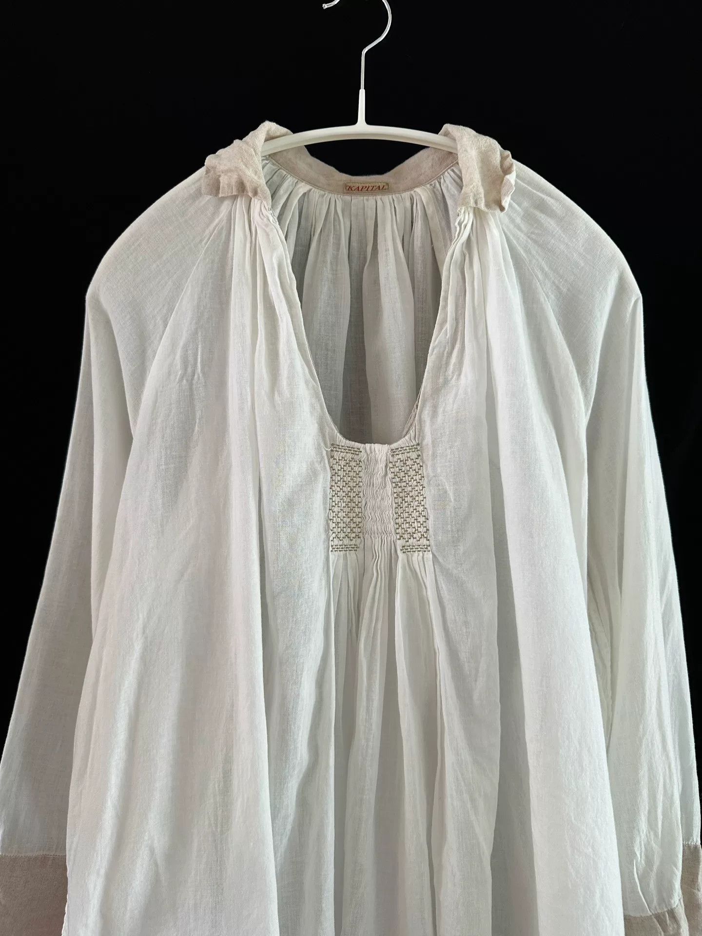 Kapital Kapital Vintage Loose Wide-Sleeve Shirt Size S / US 4 / IT 40 - 2 Thumbnail
