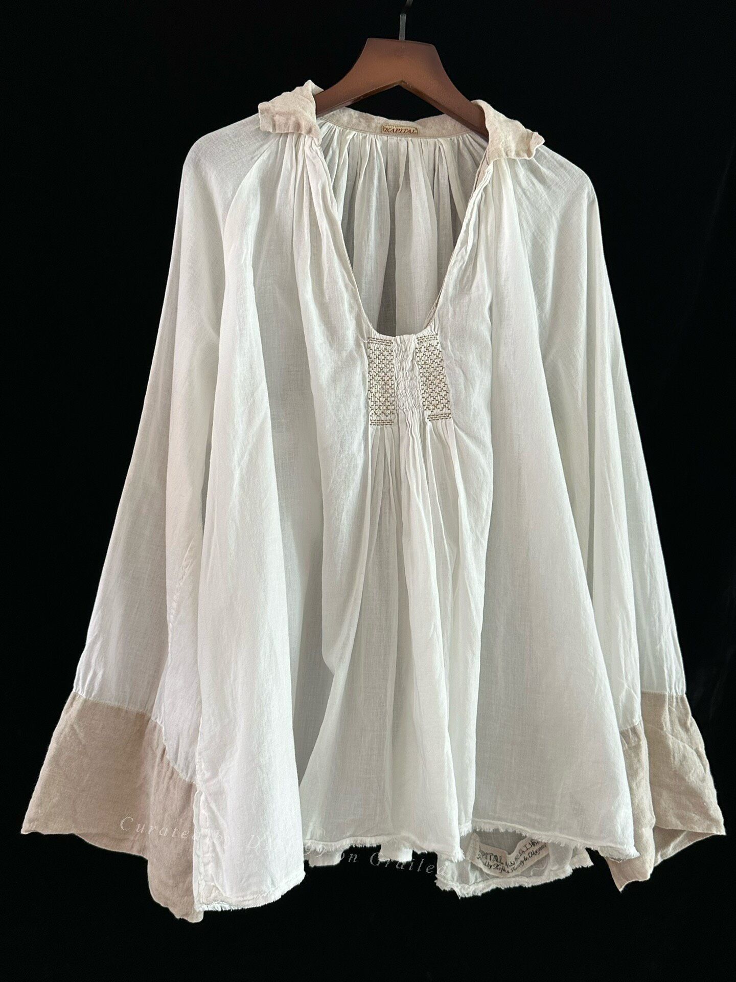Kapital Kapital Vintage Loose Wide-Sleeve Shirt Size S / US 4 / IT 40 - 7 Thumbnail