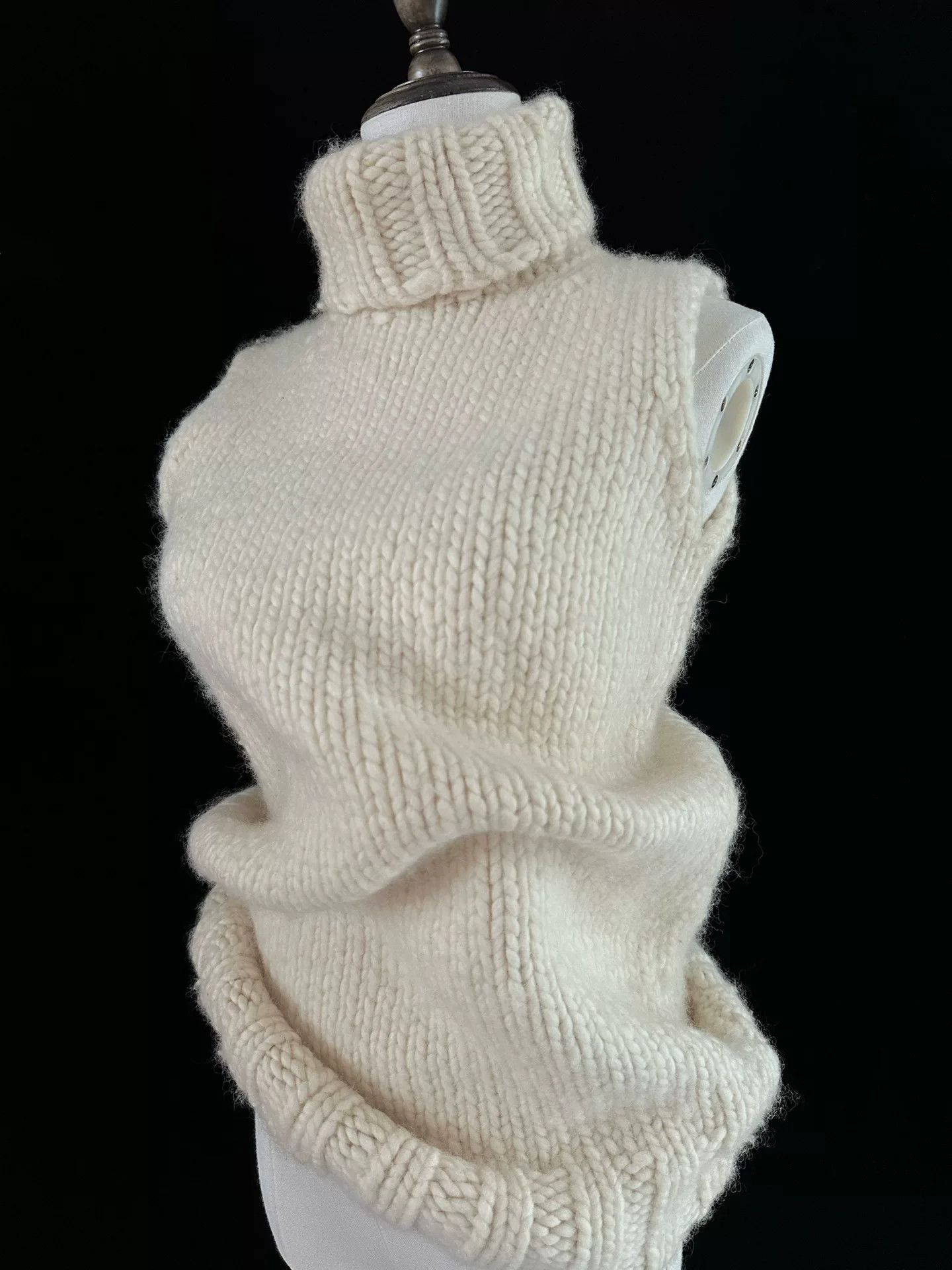 Junya Watanabe Junya Watanabe 1997 Thick Knit Vest Size M / US 6-8 / IT 42-44 - 4 Thumbnail