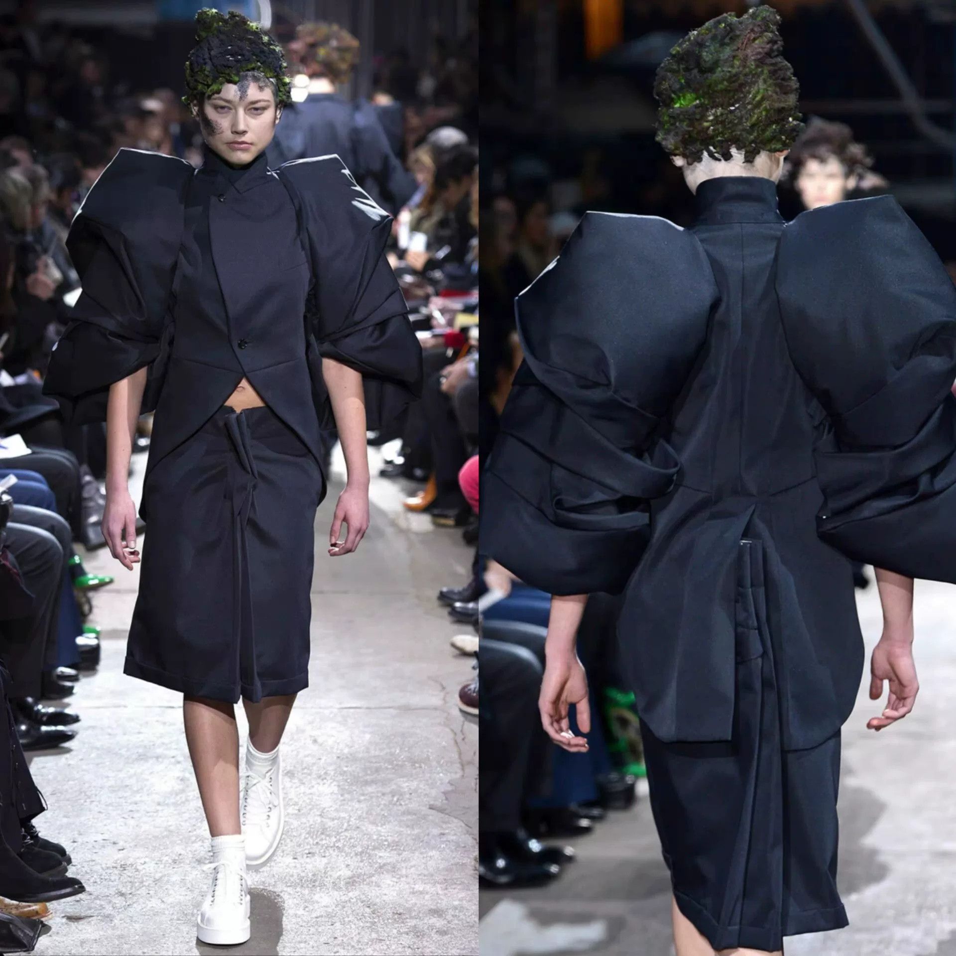 Rei Kawakubo Comme des Garçons 2013 Mainline Cropped Pants Size 38" / US 16 / IT 52 - 2 Thumbnail