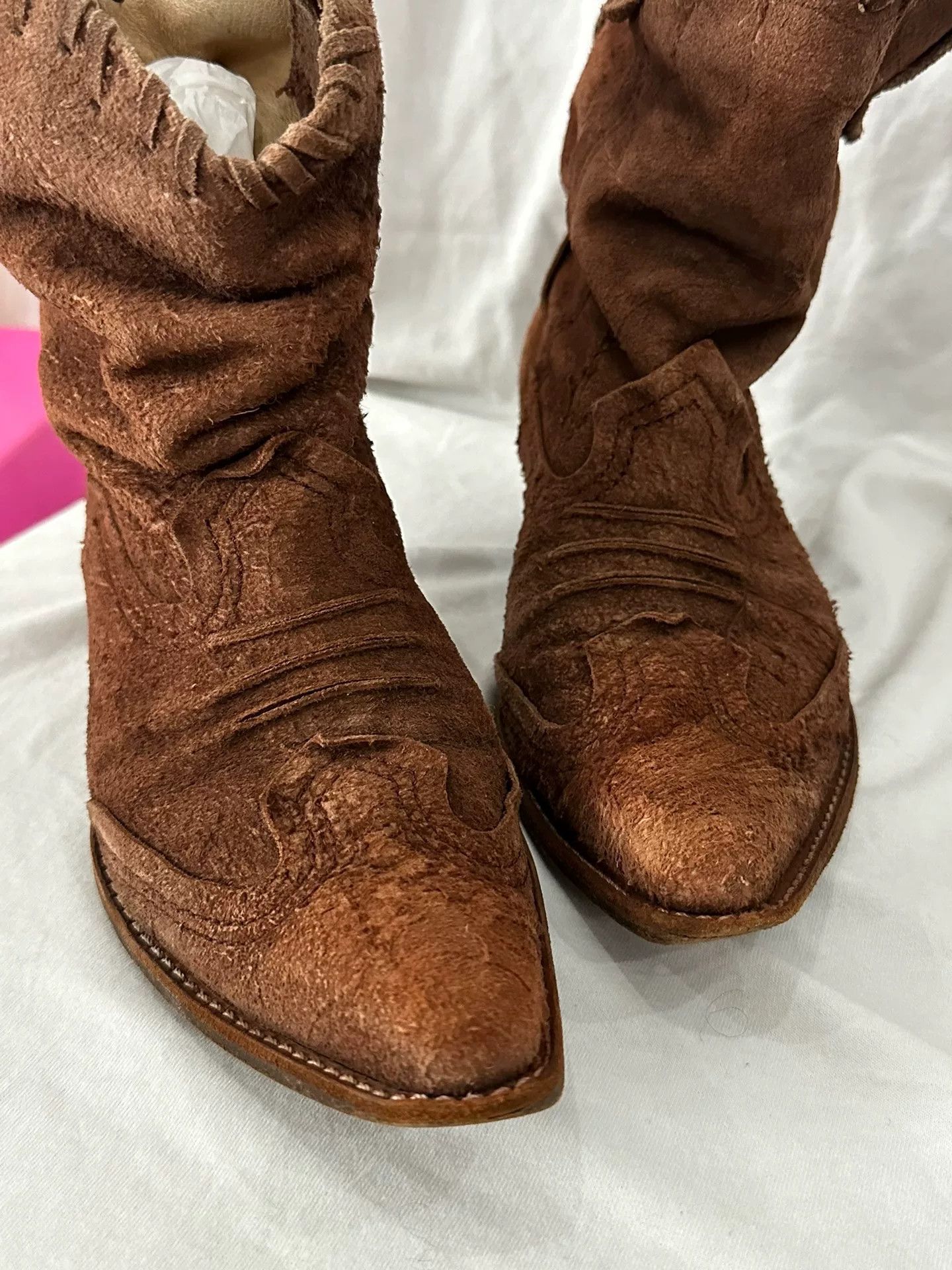 Junya Watanabe Junya Watanabe Suede Western Boots Size US 6 / EU 39 - 4 Thumbnail