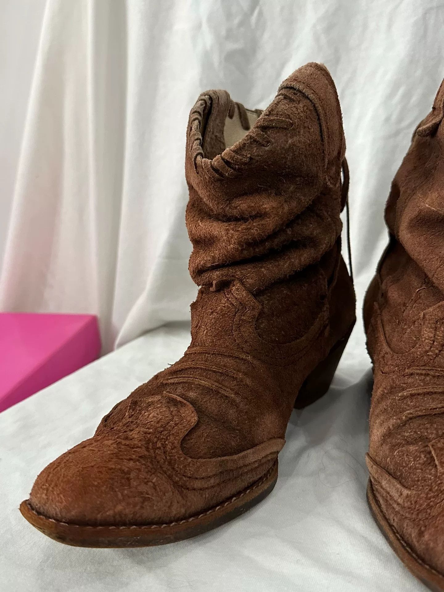 Junya Watanabe Junya Watanabe Suede Western Boots Size US 6 / EU 39 - 7 Thumbnail